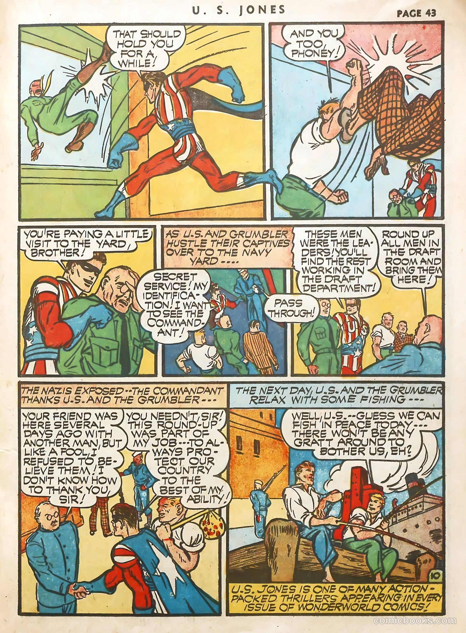 U.S. Jones #1 (1941) — page 44 of 67