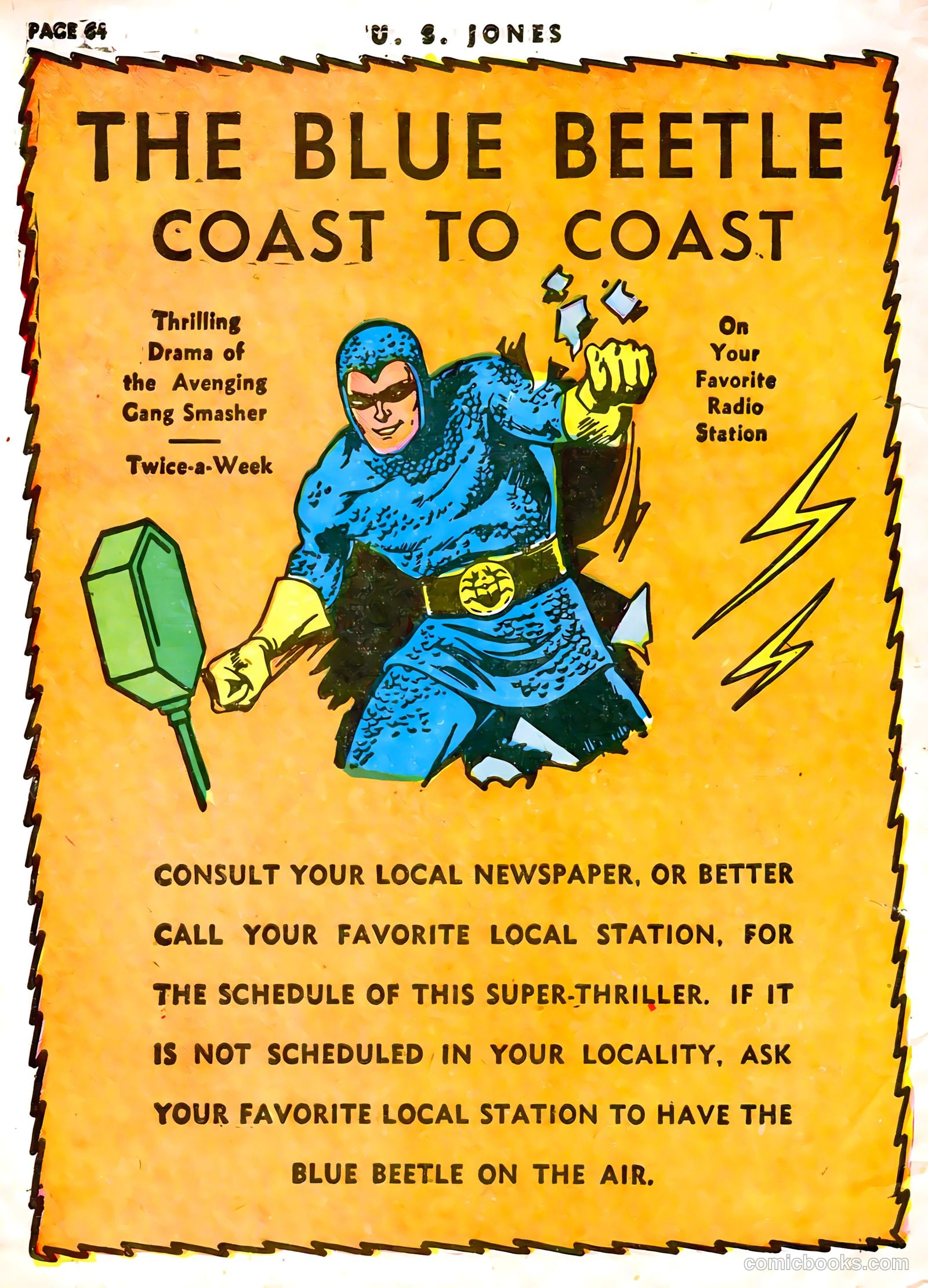U.S. Jones #1 (1941) — page 65 of 67