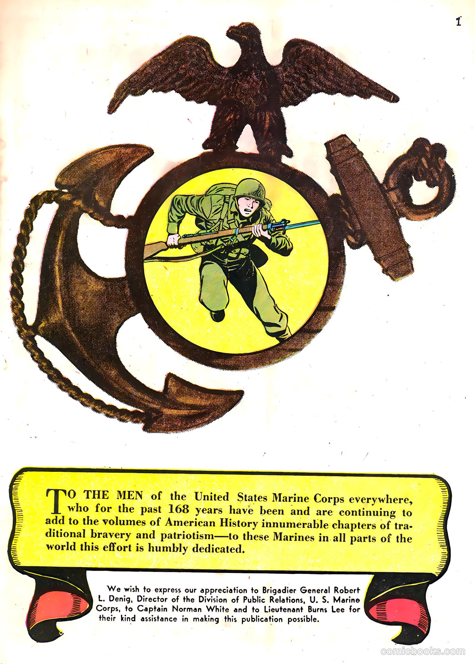 U.S. Marines #1 (1964) — page 3 of 59