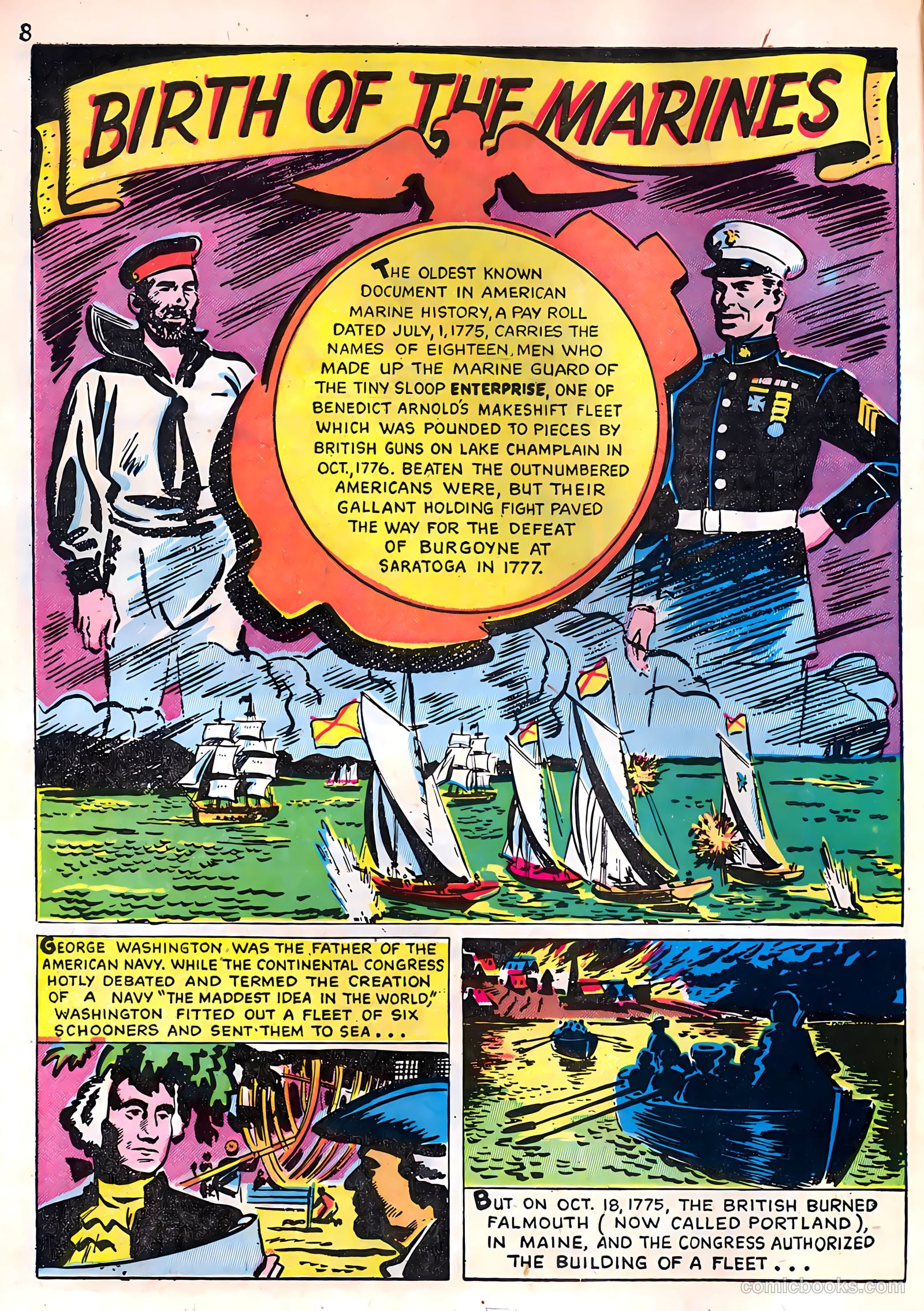 U.S. Marines #1 (1964) — page 10 of 59