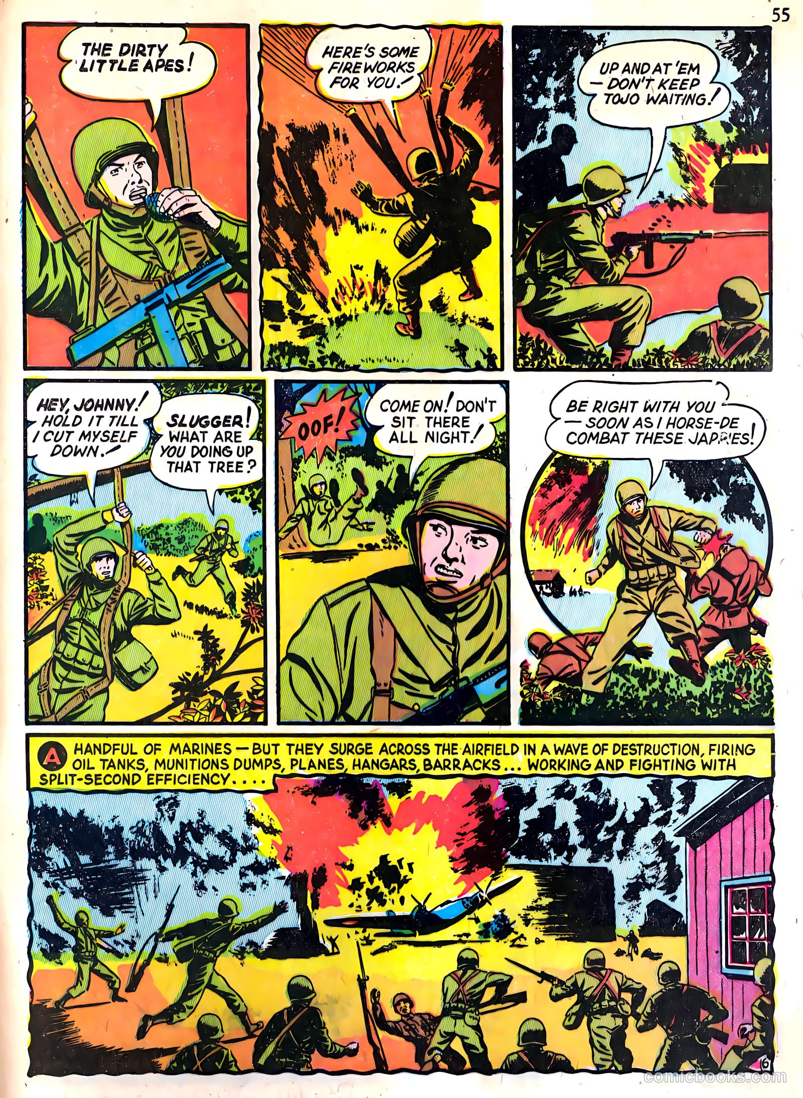 U.S. Marines #1 (1964) — page 56 of 59