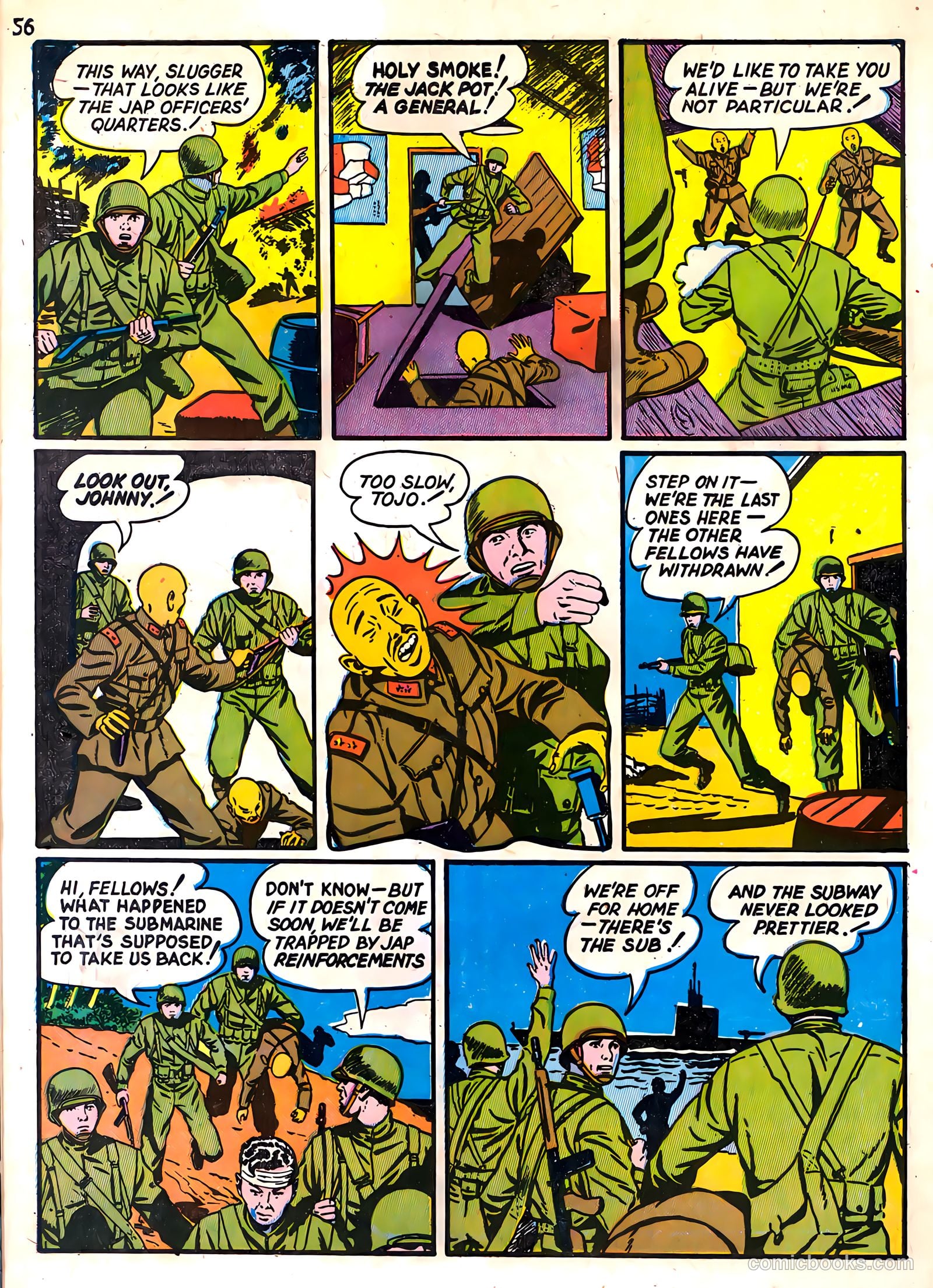 U.S. Marines #1 (1964) — page 57 of 59