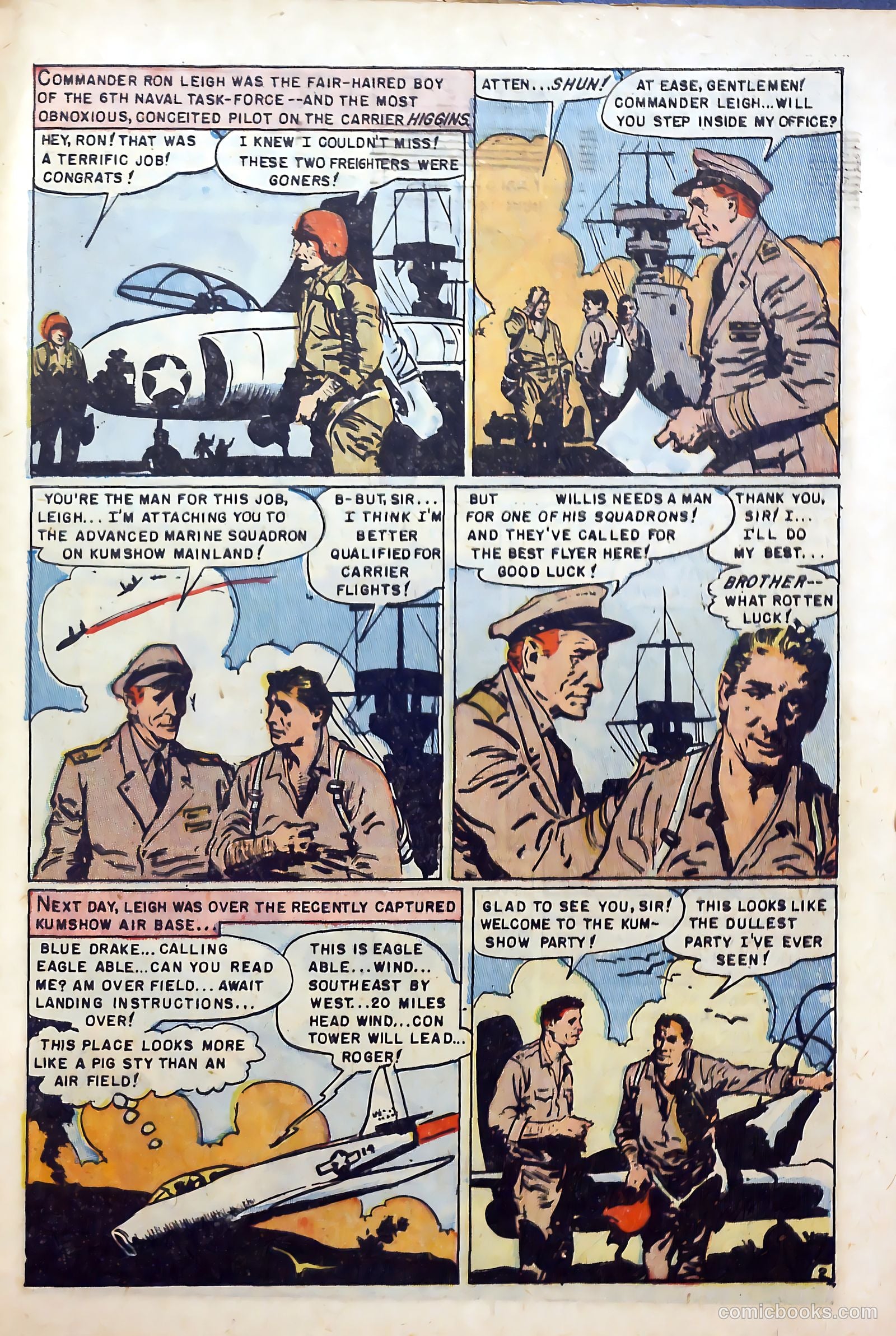 U.S. Marines in Action #1 (1952) — page 29 of 36