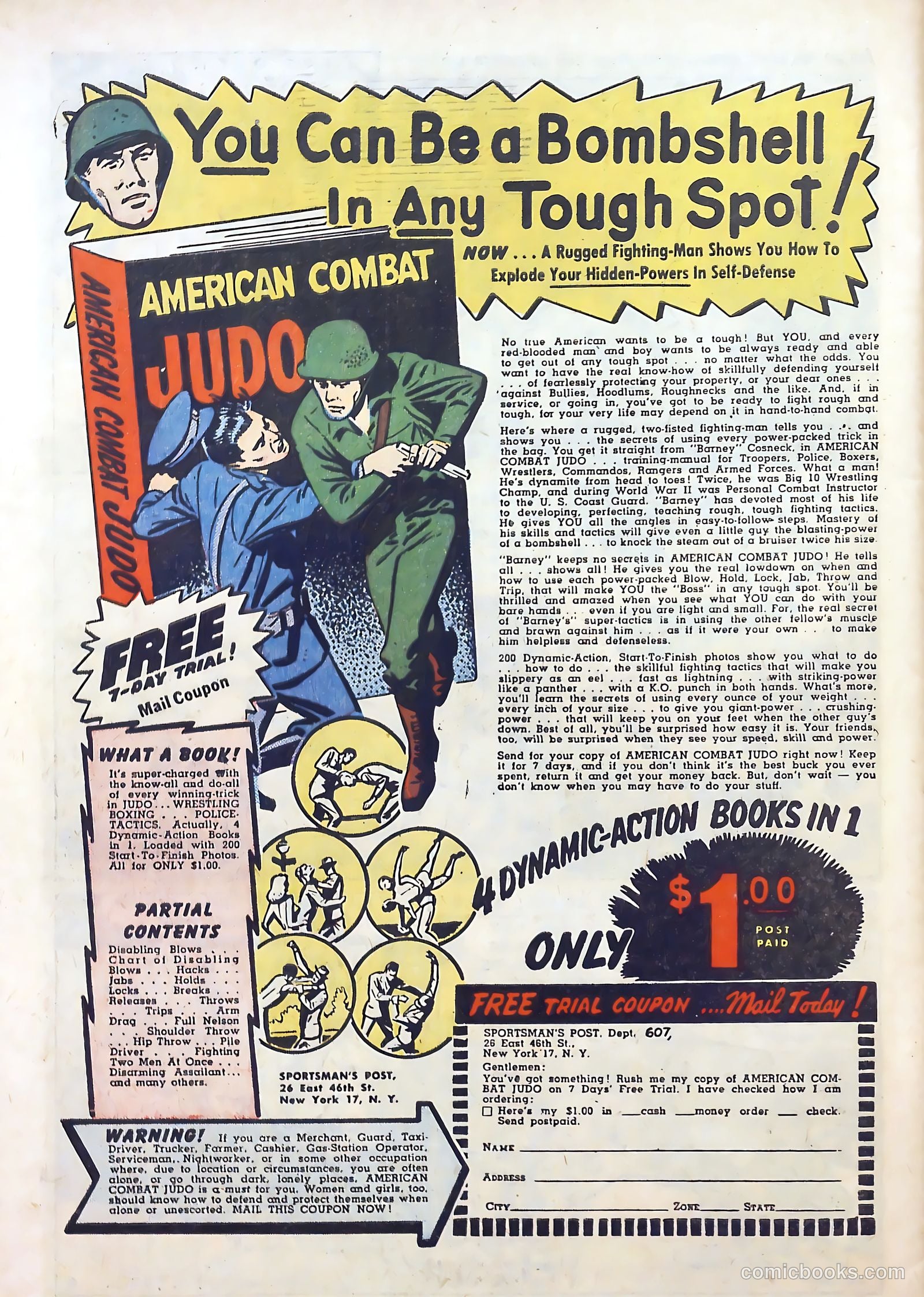 U.S. Marines in Action #1 (1952) — page 34 of 36