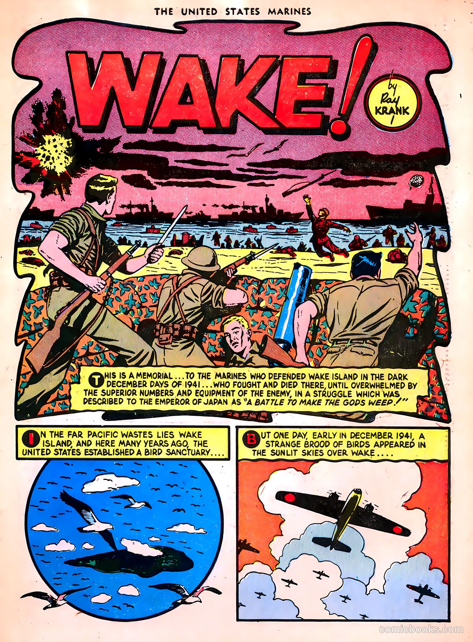 U.S. Marines in Action #2 (1952) — page 3 of 52