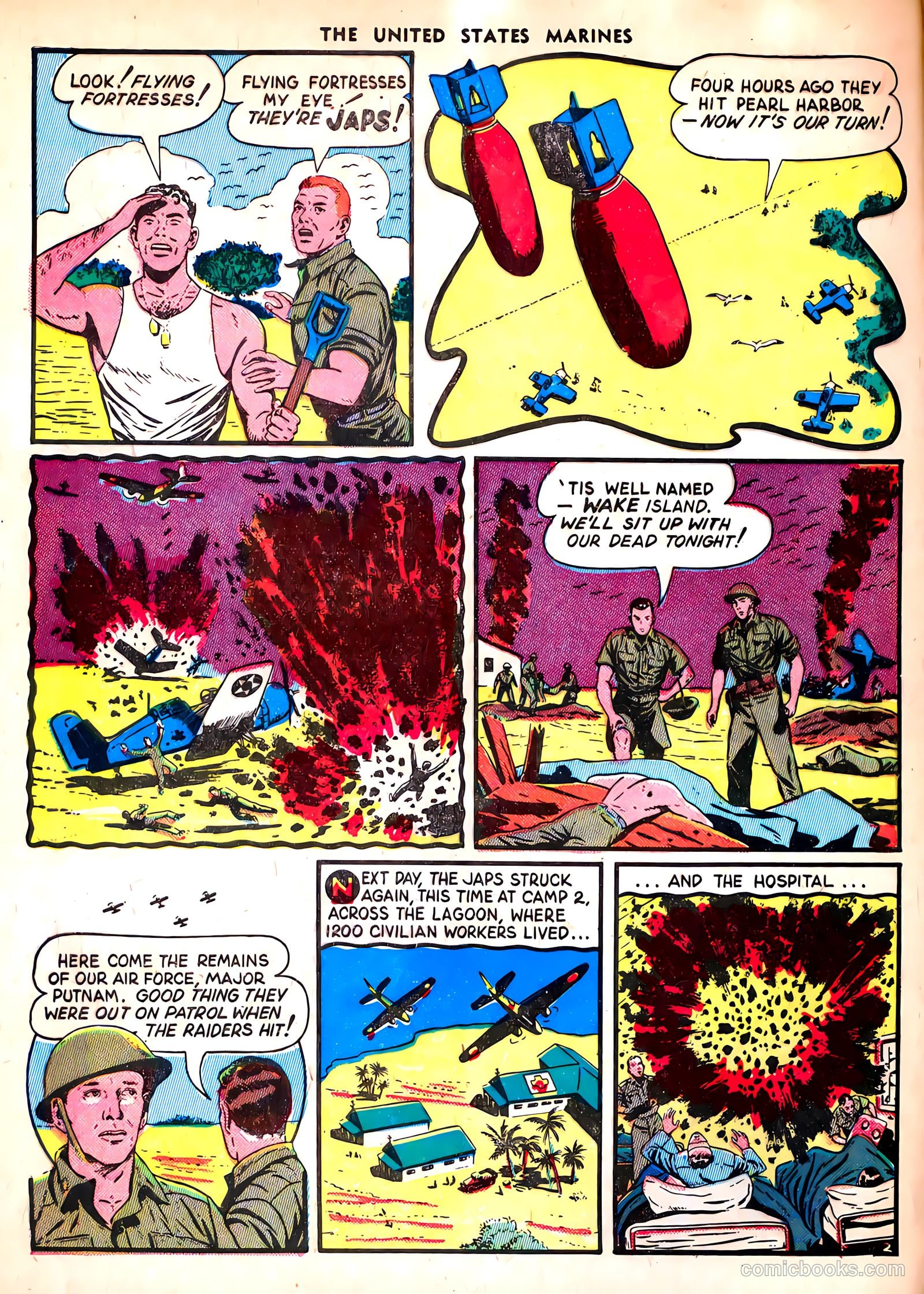 U.S. Marines in Action #2 (1952) — page 4 of 52