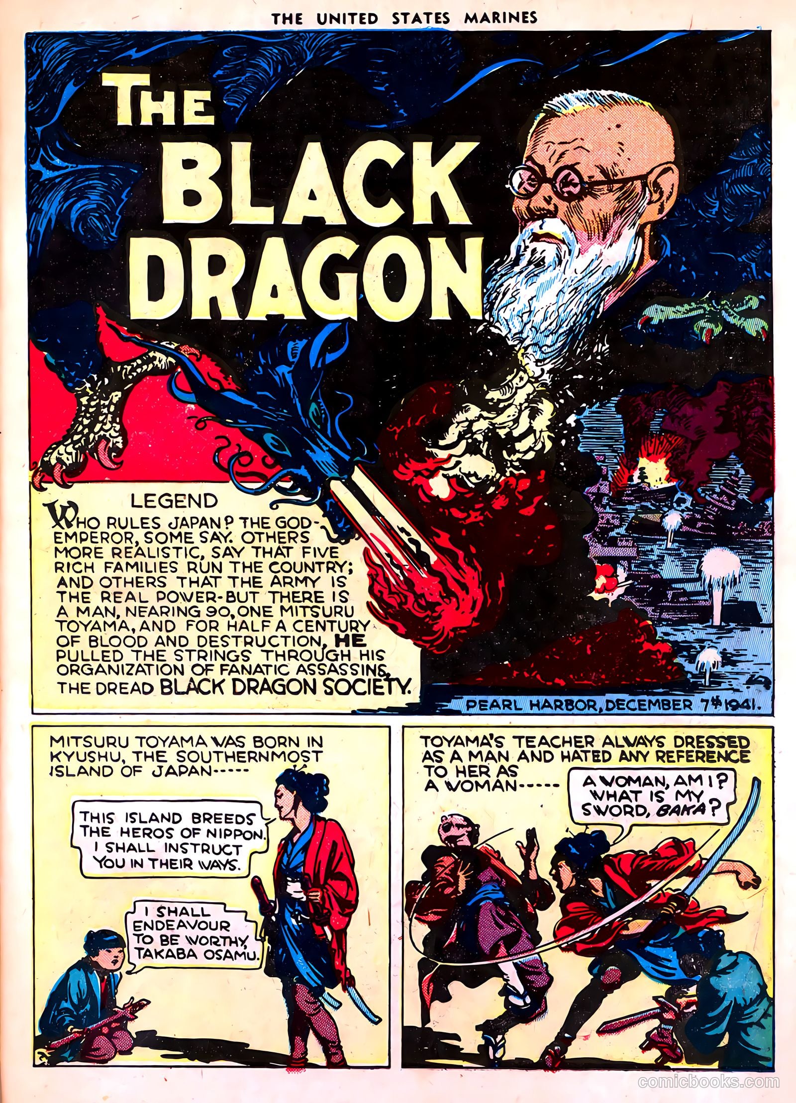 U.S. Marines in Action #2 (1952) — page 9 of 52