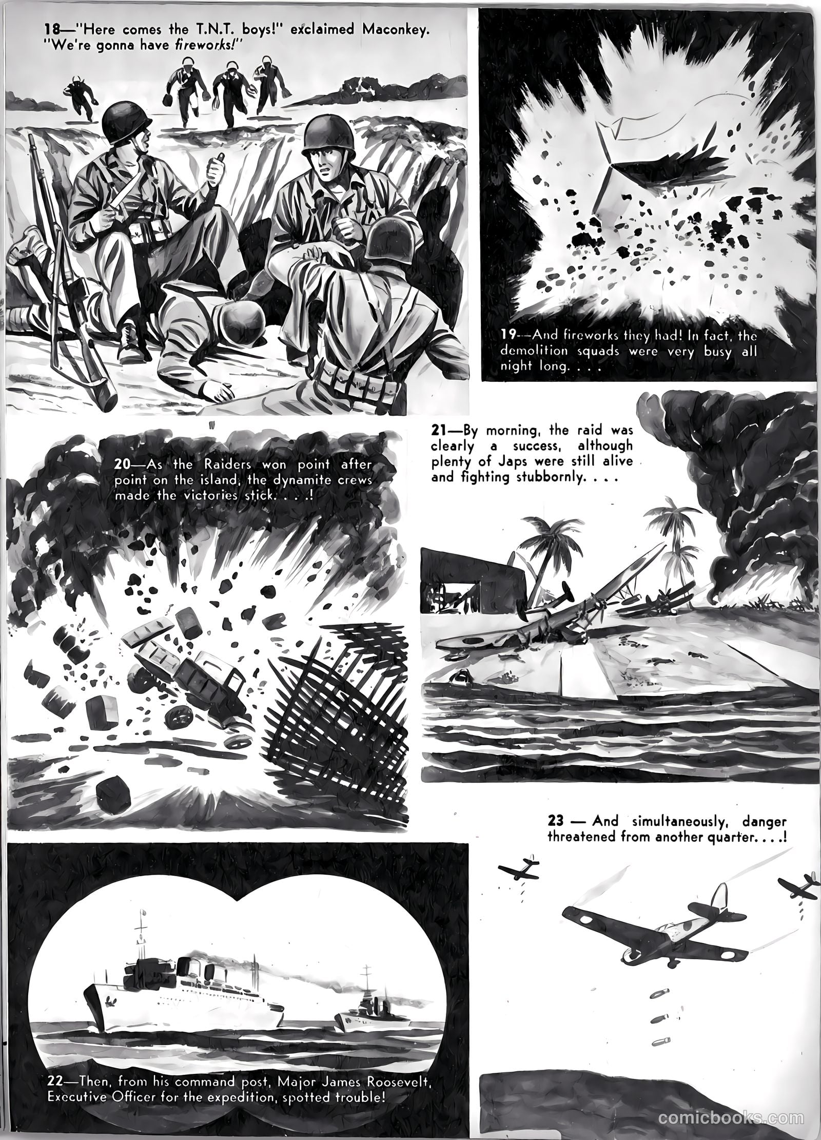 U.S. Marines in Action #2 (1952) — page 19 of 52