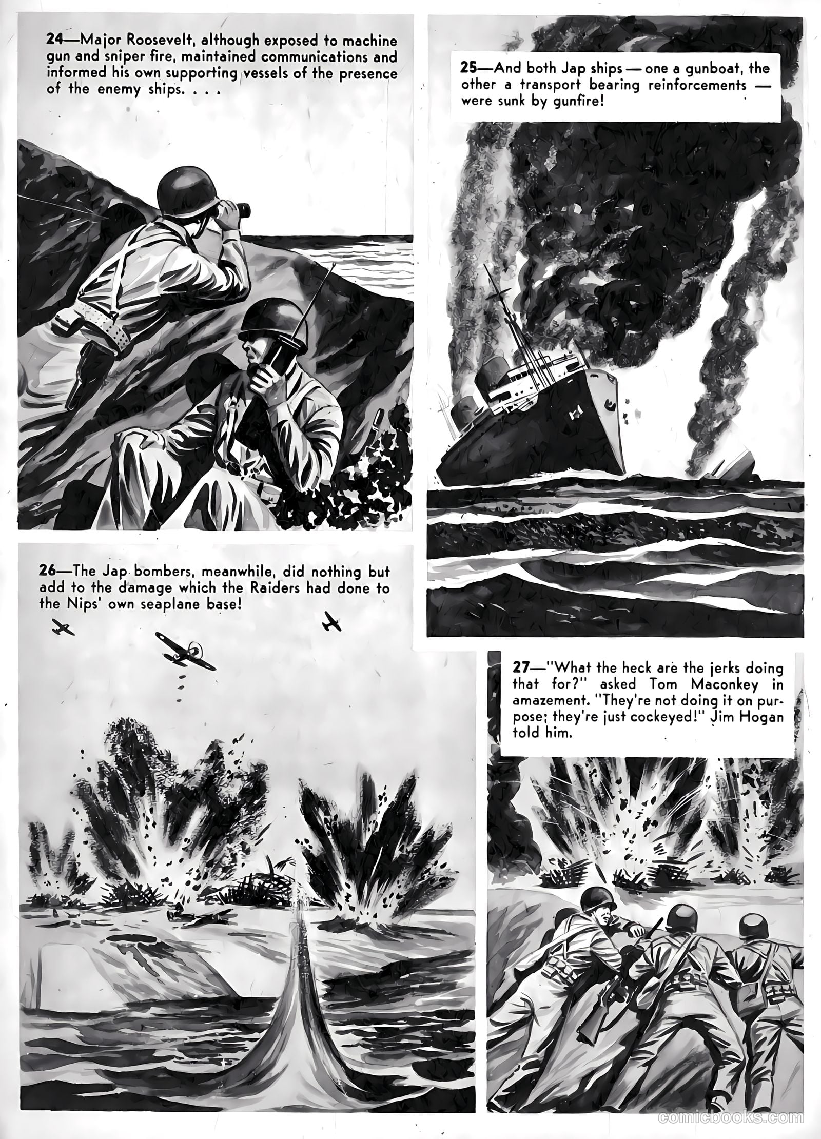 U.S. Marines in Action #2 (1952) — page 20 of 52