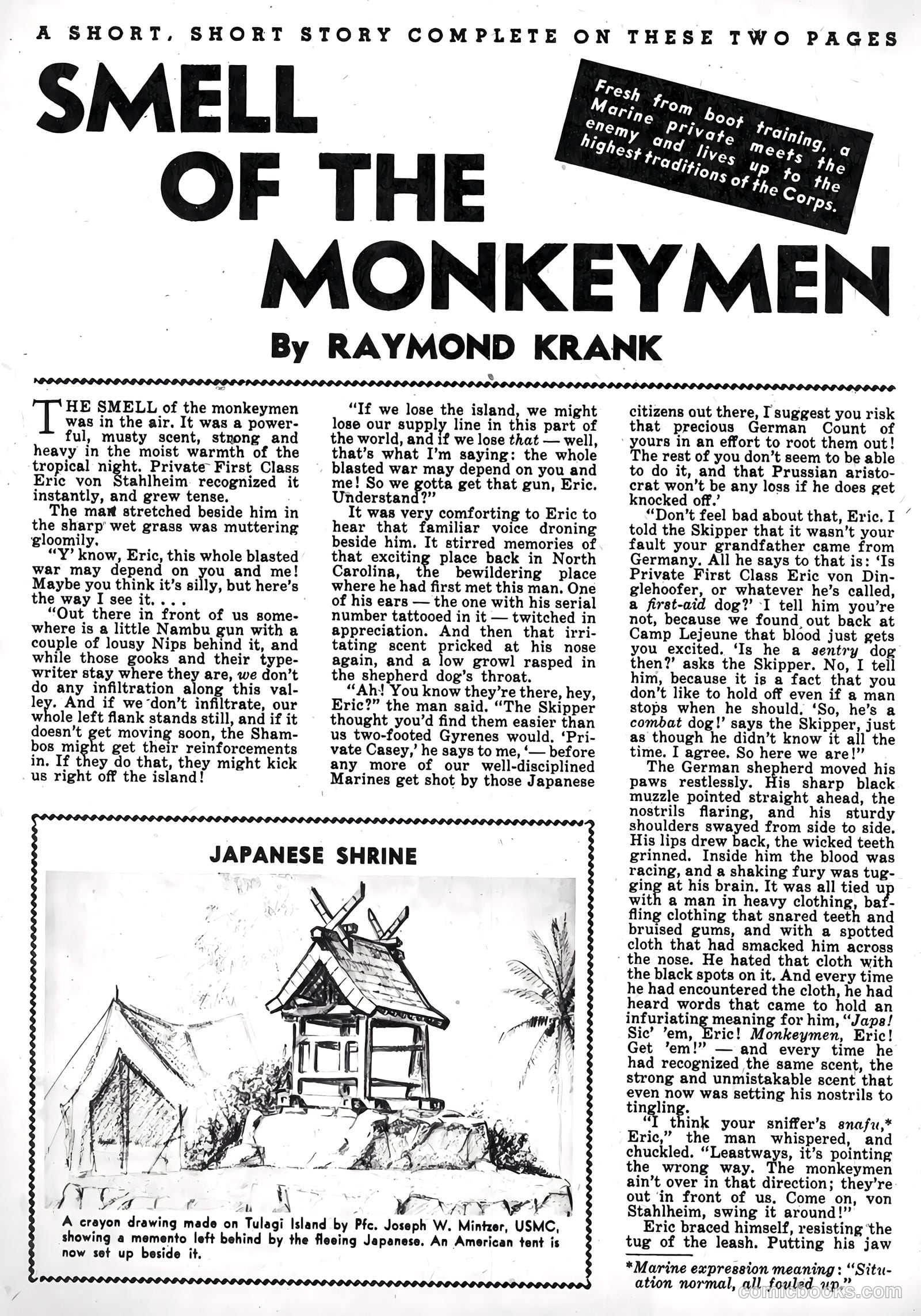 U.S. Marines in Action #2 (1952) — page 24 of 52