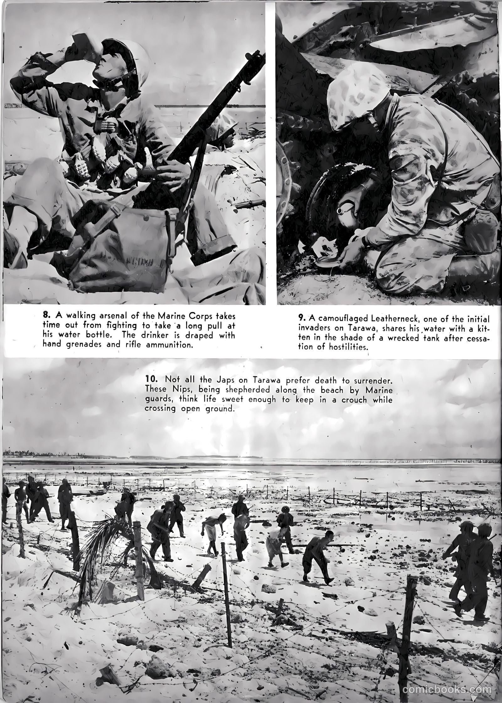 U.S. Marines in Action #2 (1952) — page 30 of 52