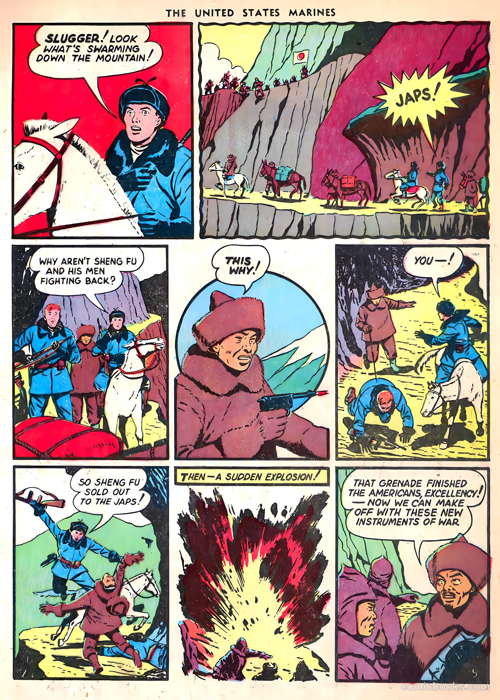 U.S. Marines in Action #2 (1952) — page 43 of 52