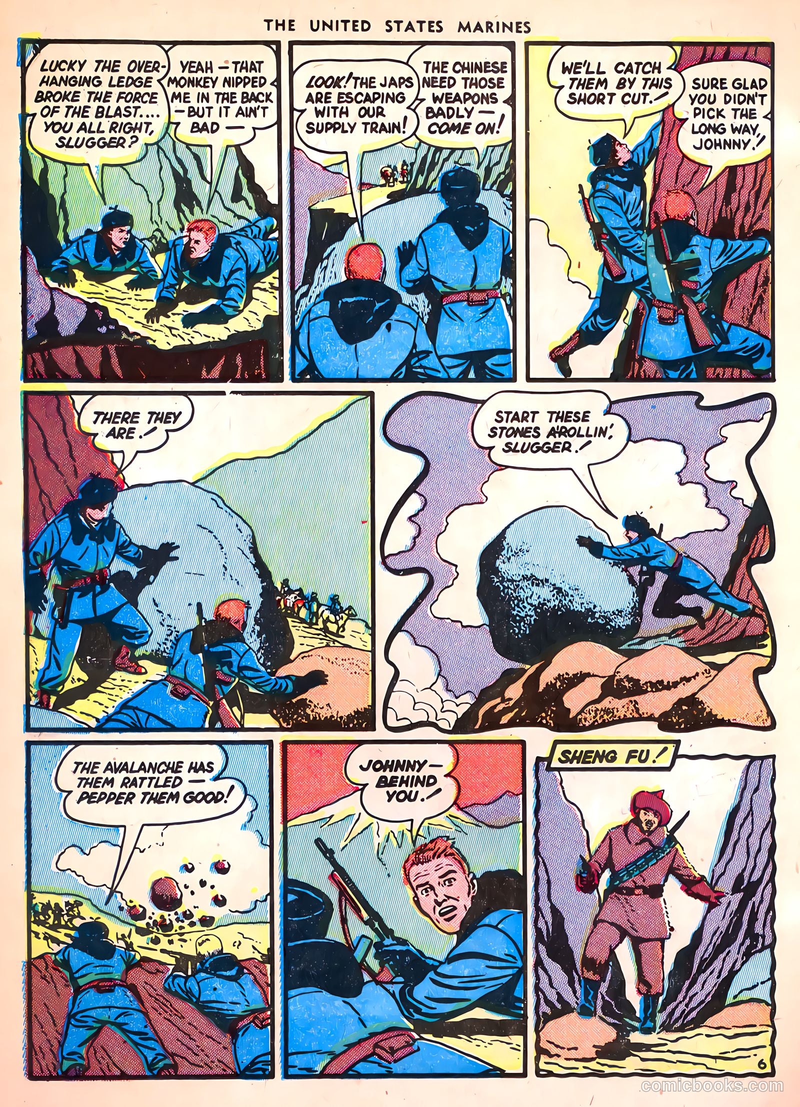 U.S. Marines in Action #2 (1952) — page 44 of 52