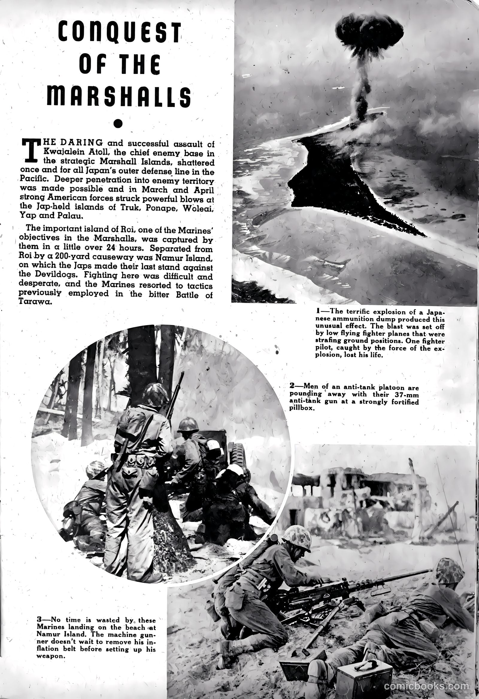 U.S. Marines in Action #3 (1952) — page 15 of 53