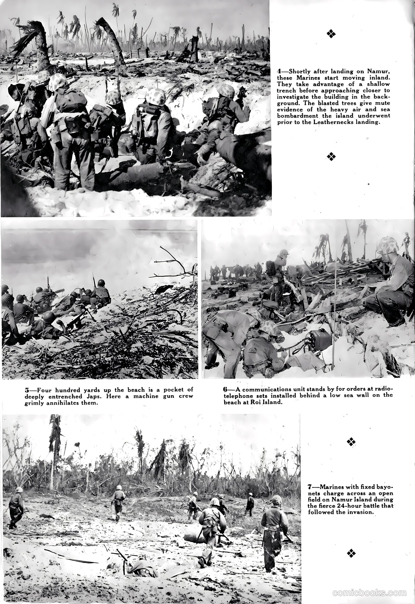 U.S. Marines in Action #3 (1952) — page 16 of 53