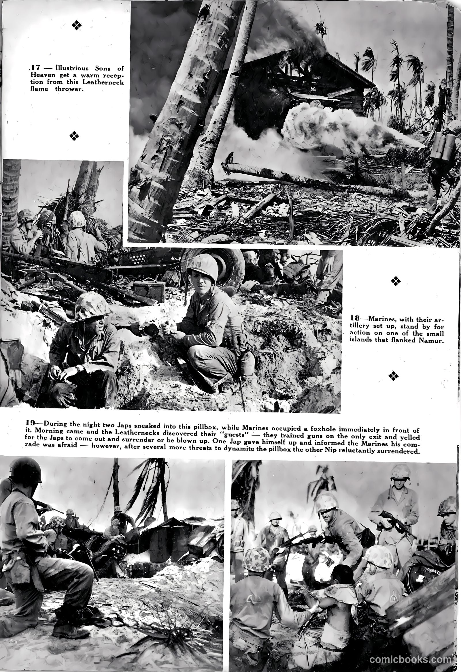 U.S. Marines in Action #3 (1952) — page 19 of 53
