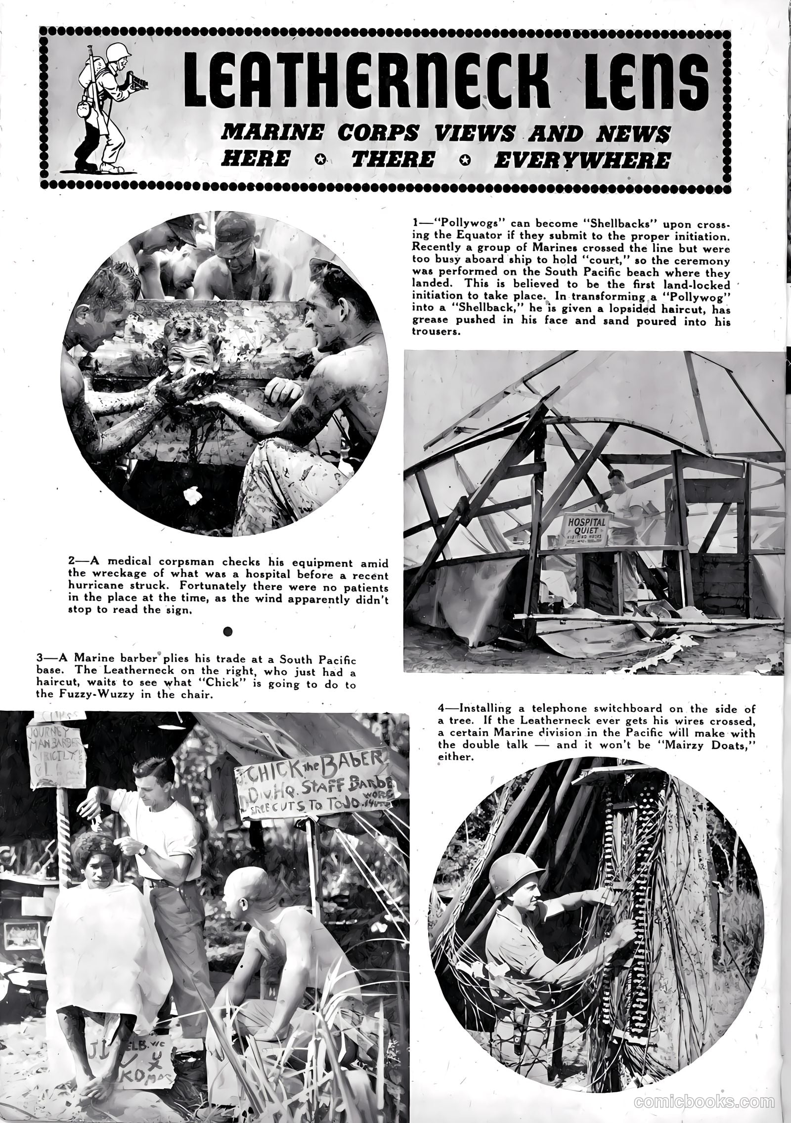 U.S. Marines in Action #3 (1952) — page 37 of 53