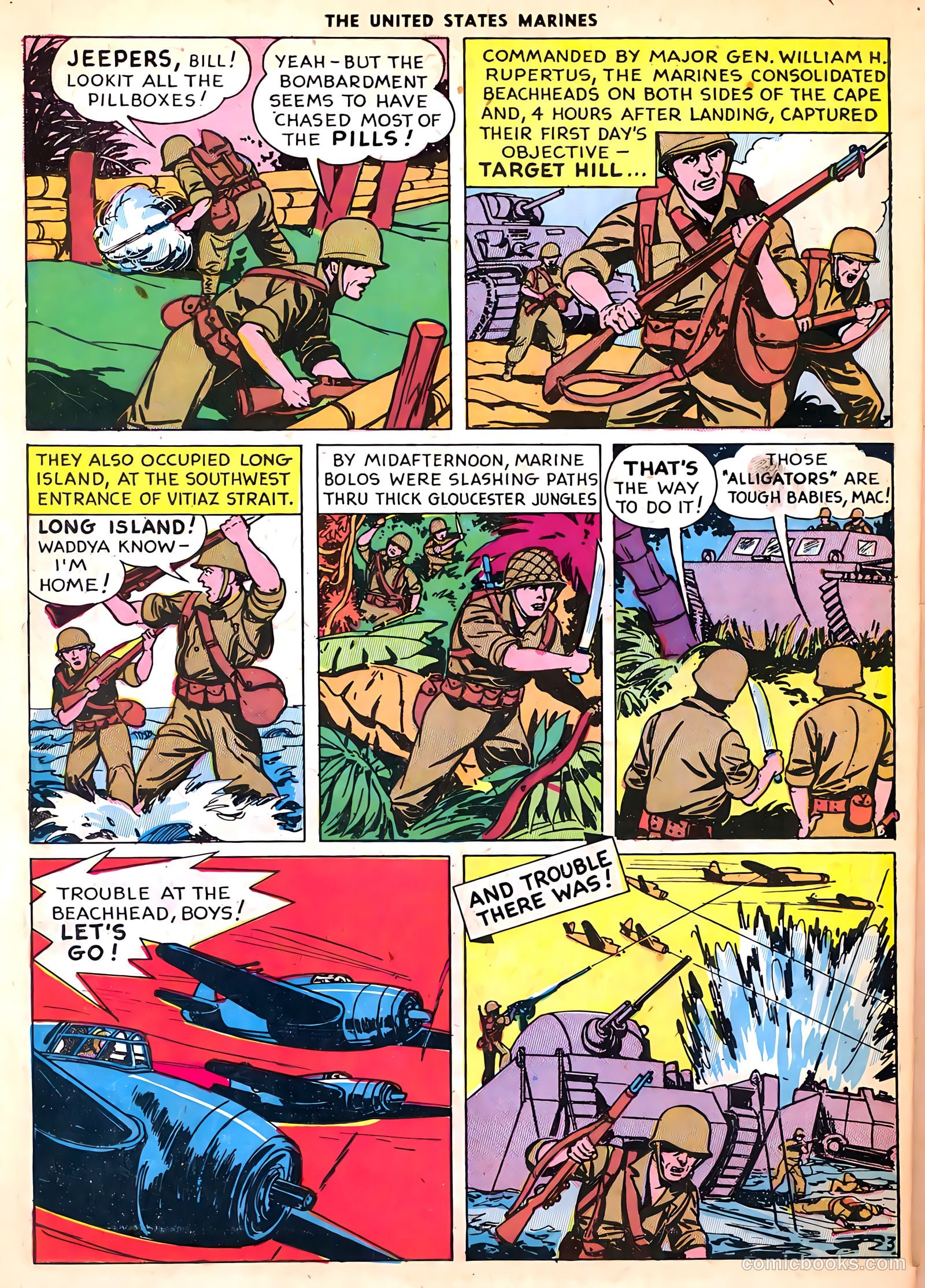 U.S. Marines in Action #3 (1952) — page 43 of 53
