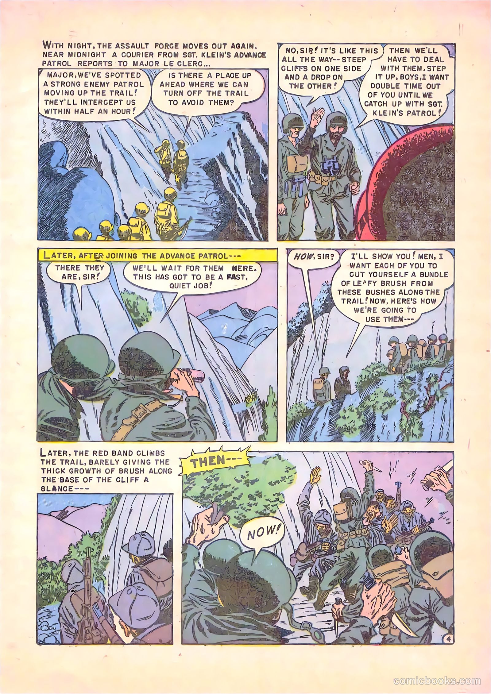 U.S. Paratroops #1 (1958) — page 13 of 36