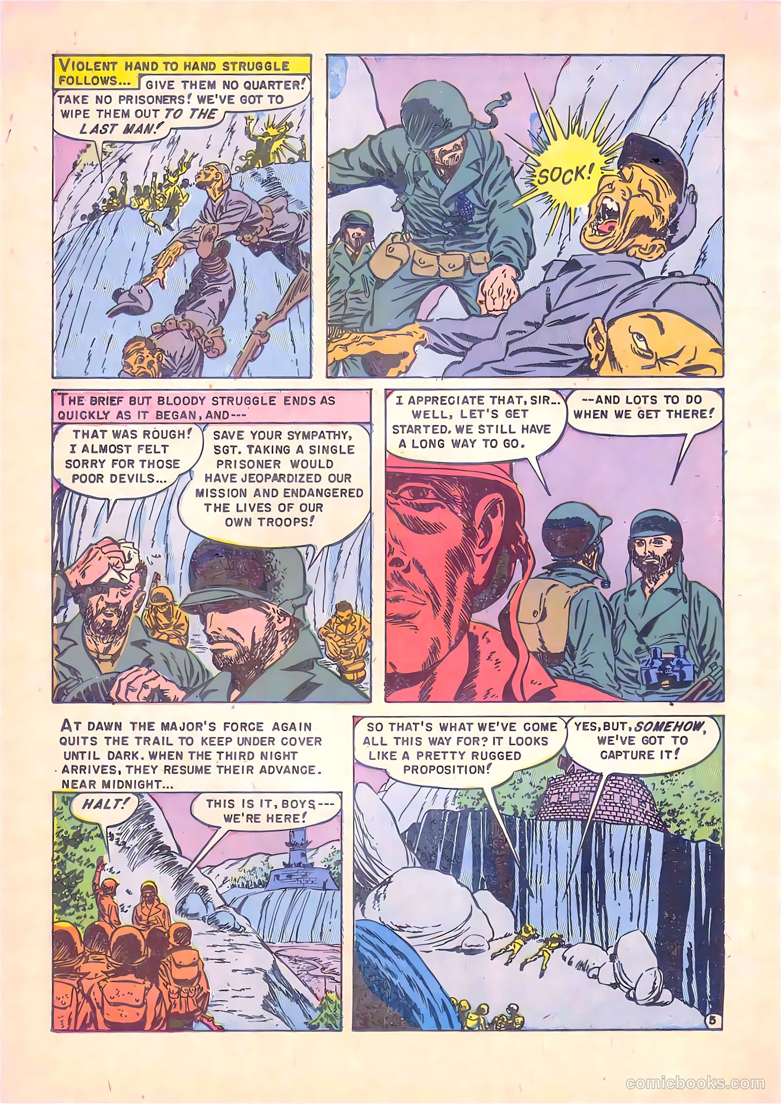 U.S. Paratroops #1 (1958) — page 14 of 36