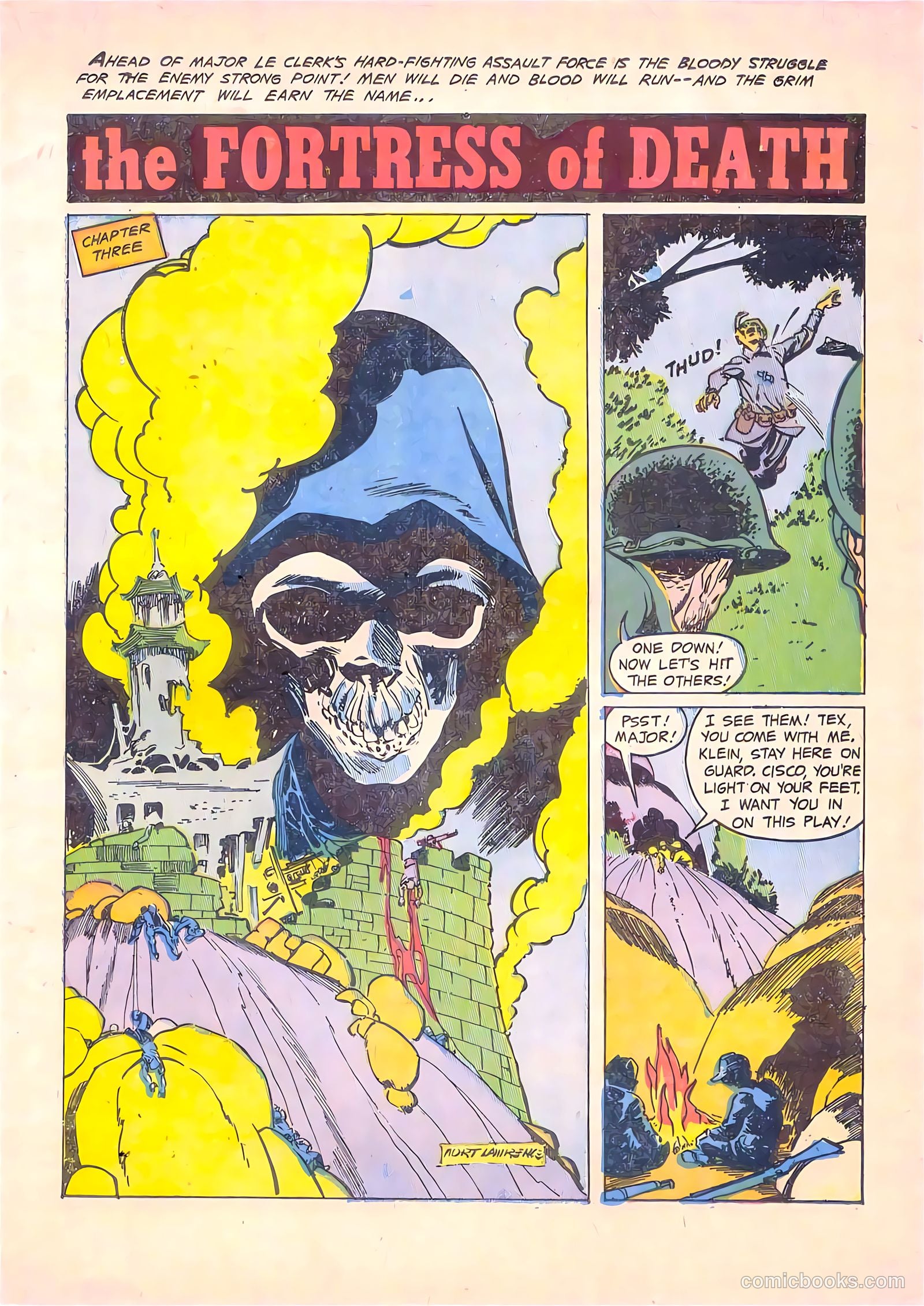 U.S. Paratroops #1 (1958) — page 19 of 36