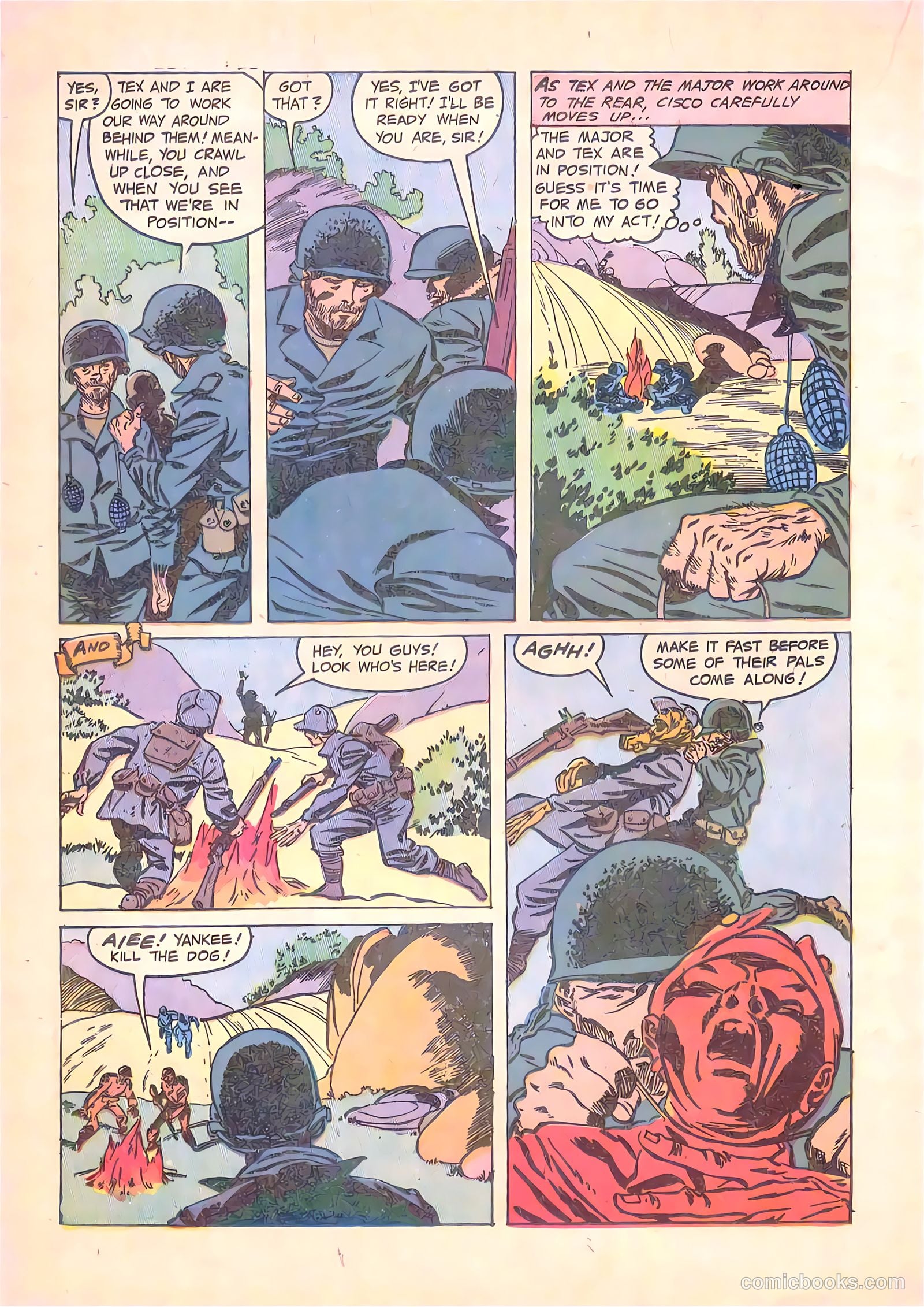 U.S. Paratroops #1 (1958) — page 20 of 36