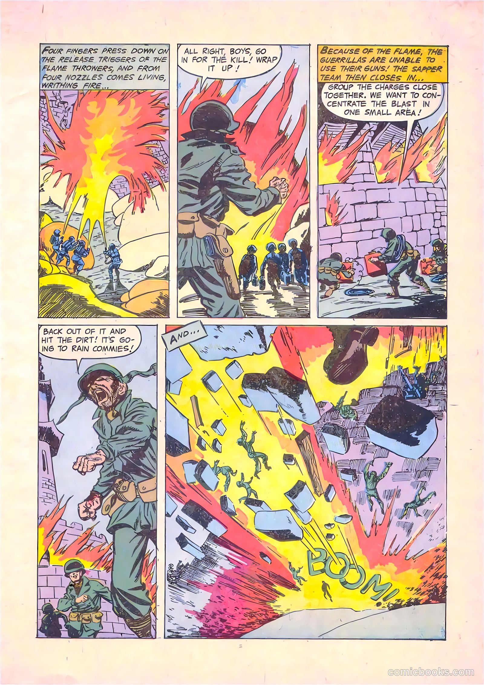 U.S. Paratroops #1 (1958) — page 23 of 36