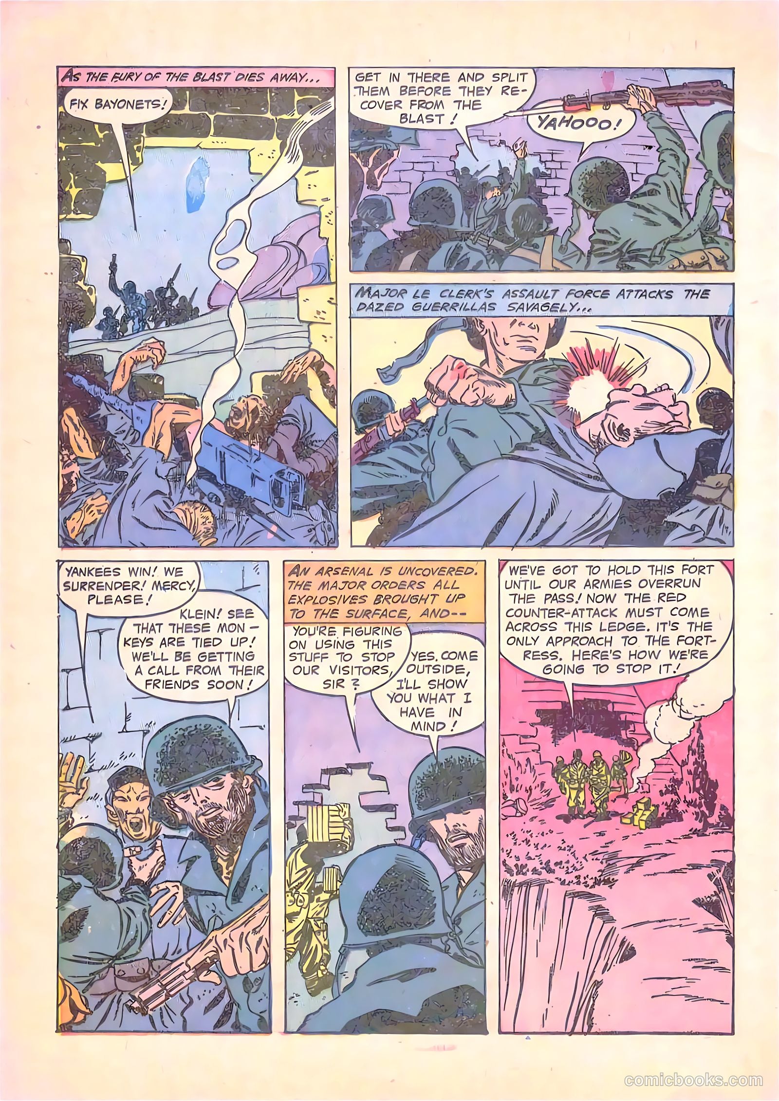 U.S. Paratroops #1 (1958) — page 24 of 36