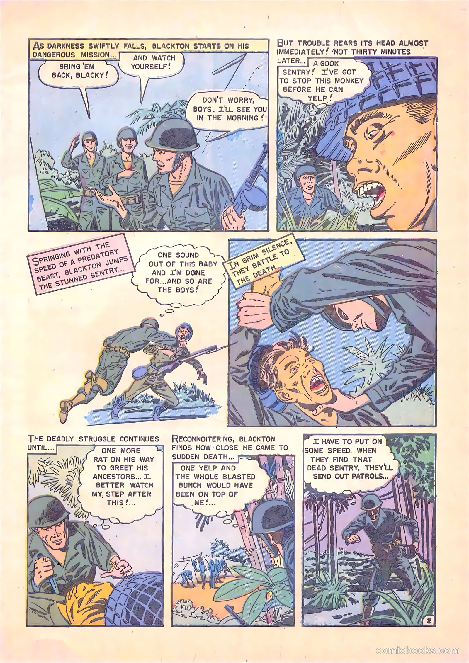 U.S. Paratroops #1 (1958) — page 29 of 36