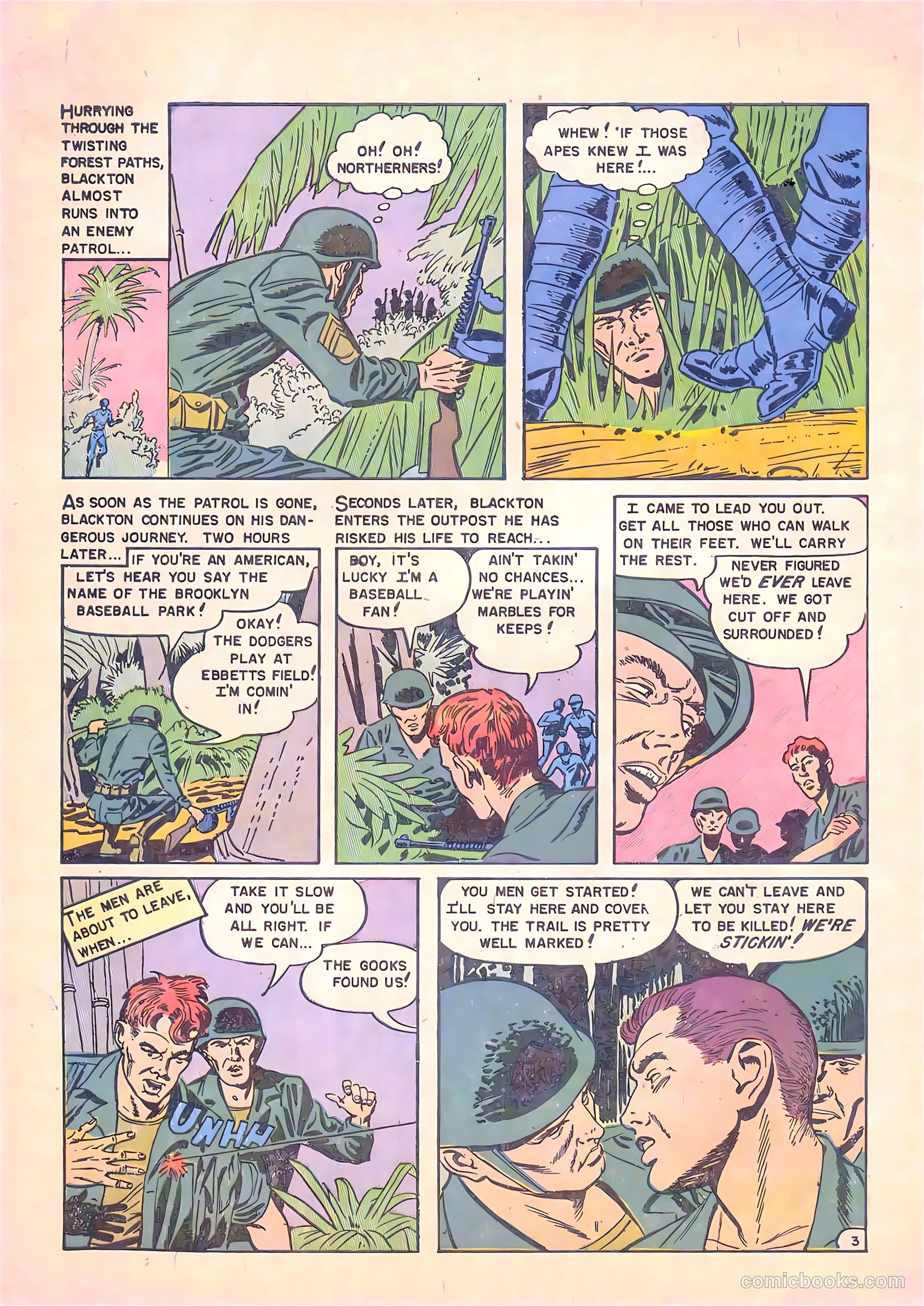 U.S. Paratroops #1 (1958) — page 30 of 36