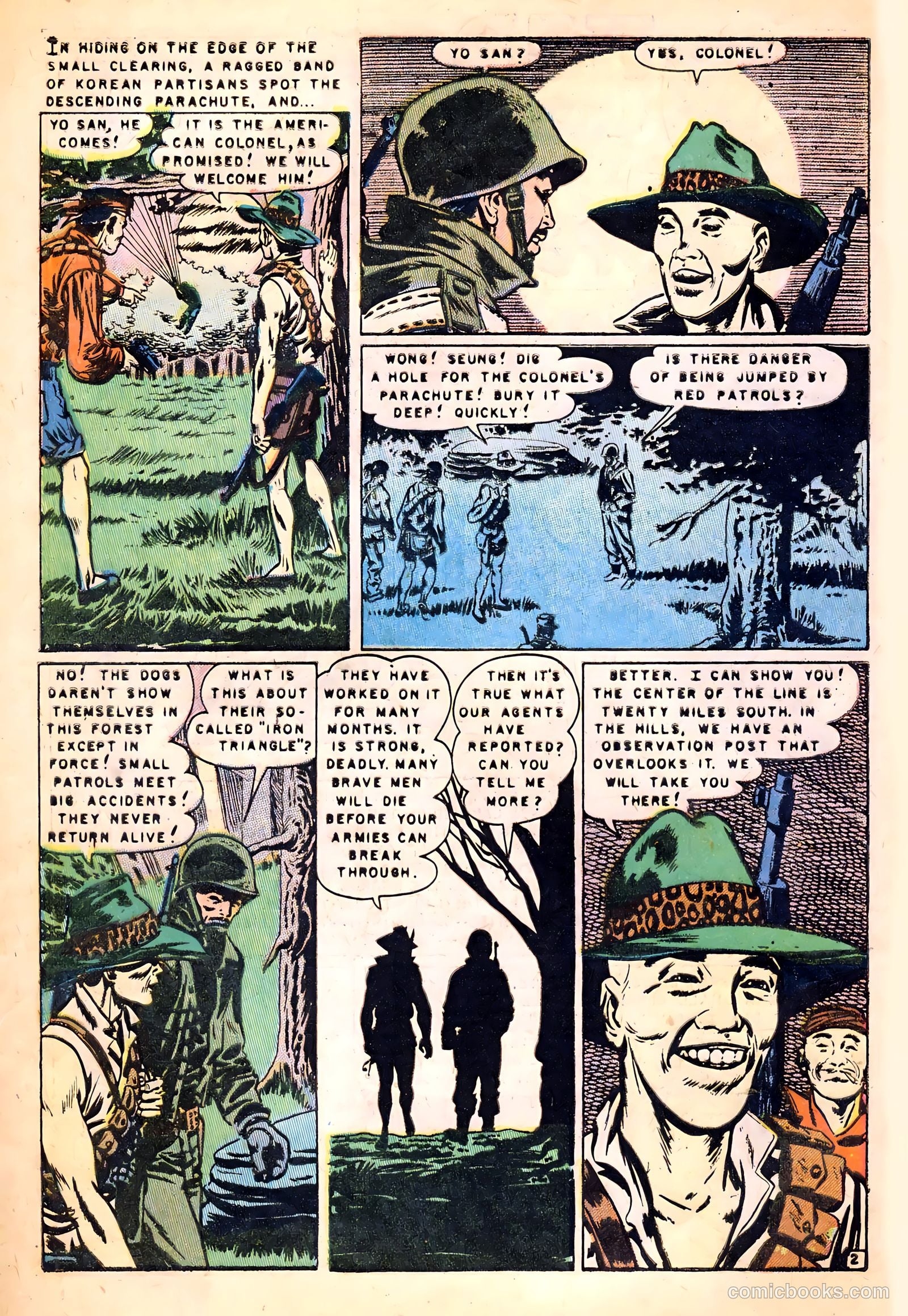 U.S. Paratroops #2 (1952) — page 4 of 36