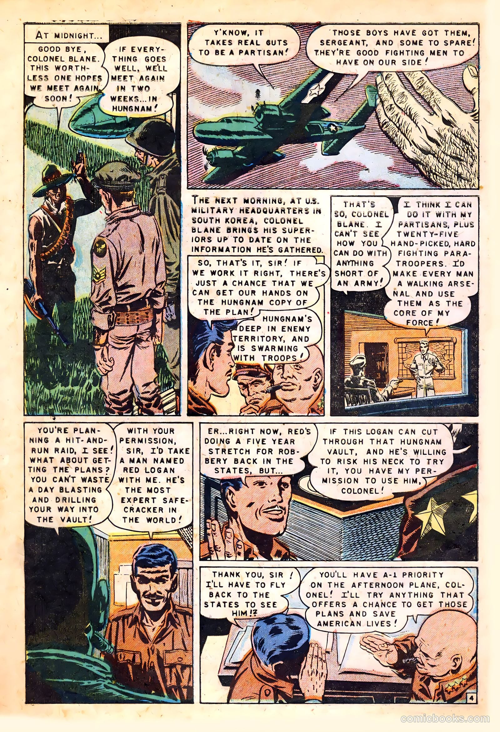 U.S. Paratroops #2 (1952) — page 6 of 36