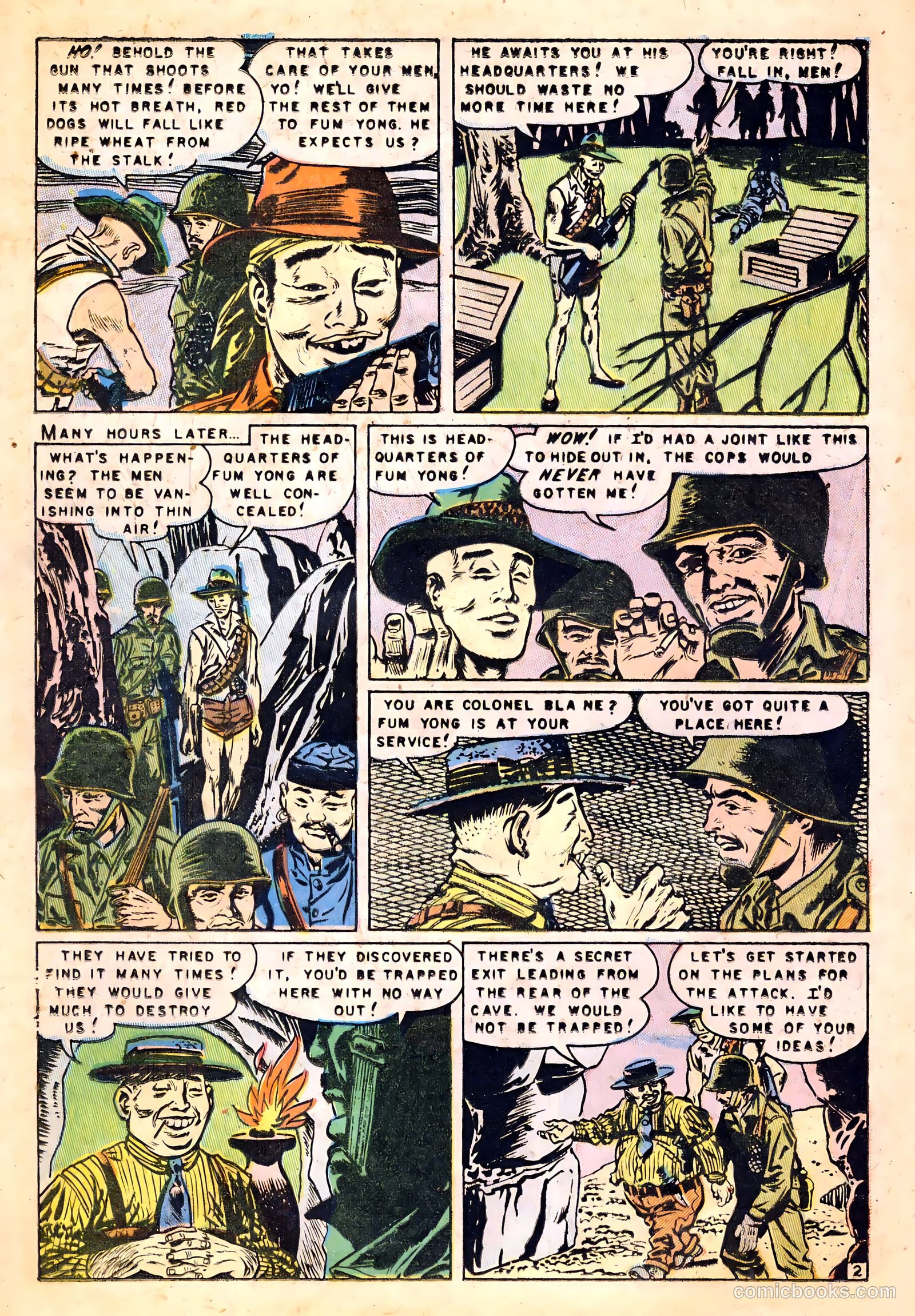 U.S. Paratroops #2 (1952) — page 12 of 36