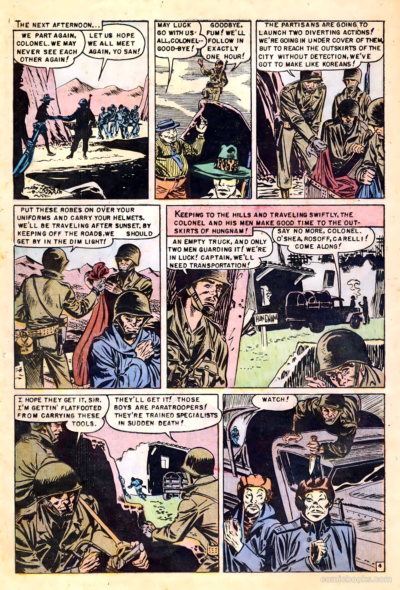 U.S. Paratroops #2 (1952) — page 14 of 36