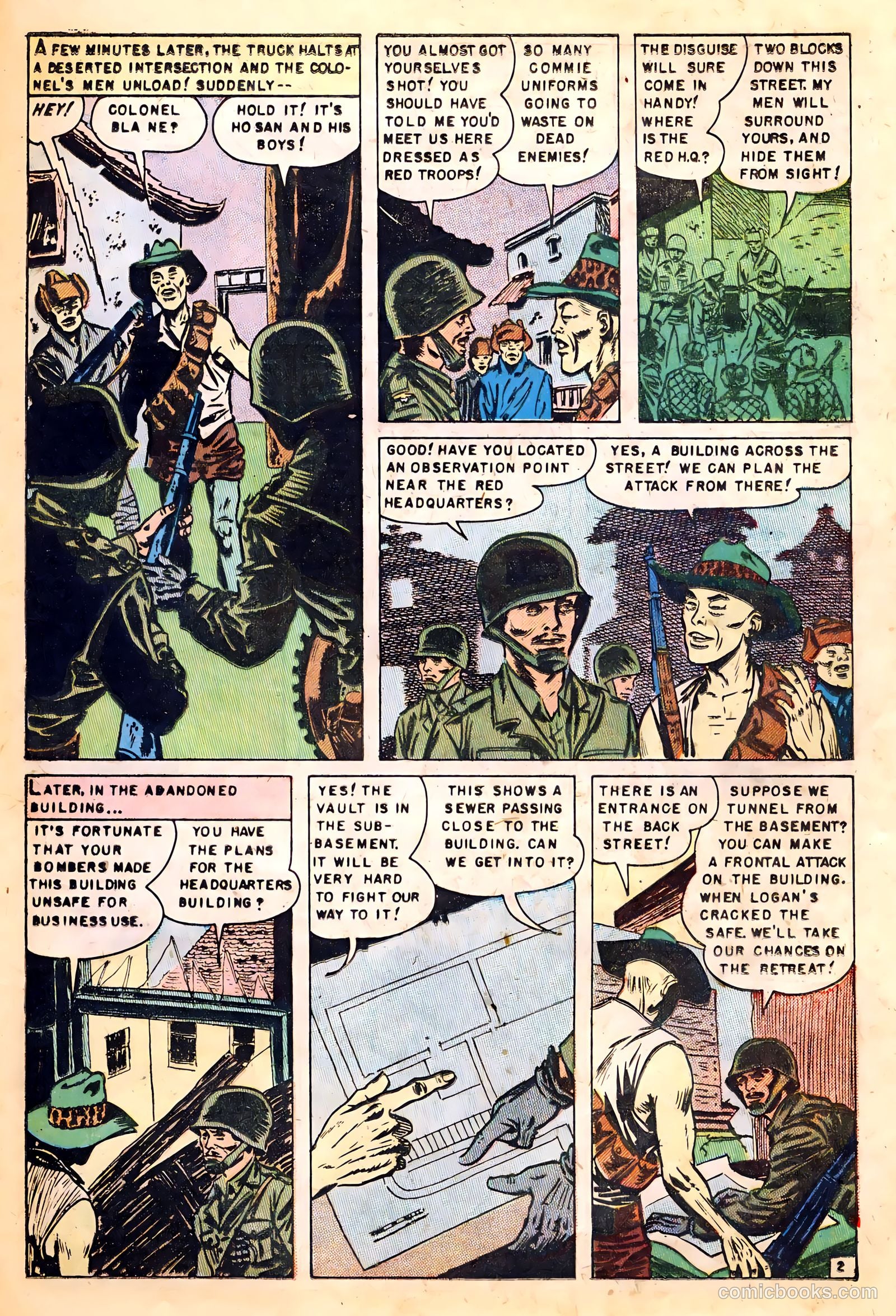 U.S. Paratroops #2 (1952) — page 21 of 36