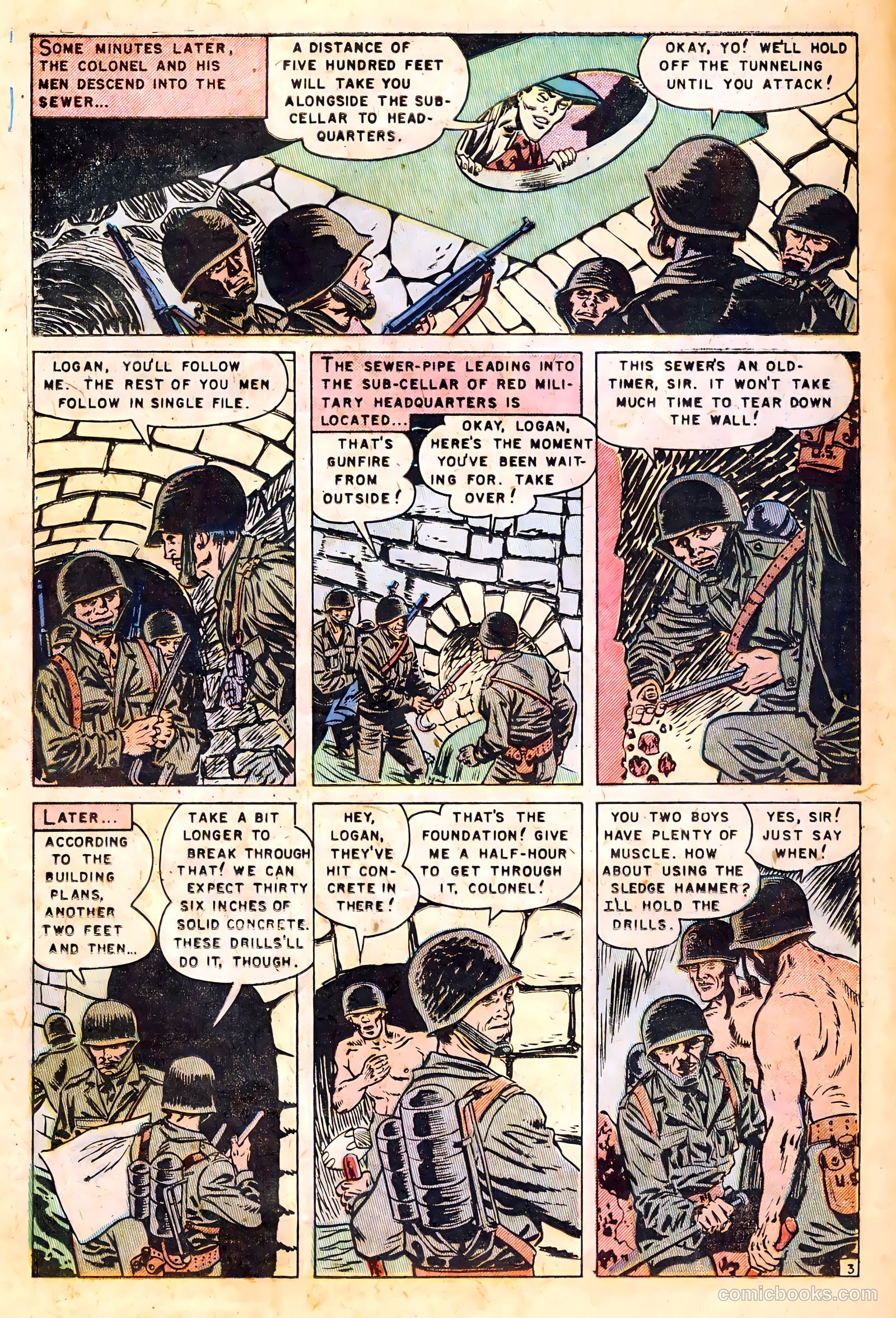 U.S. Paratroops #2 (1952) — page 22 of 36