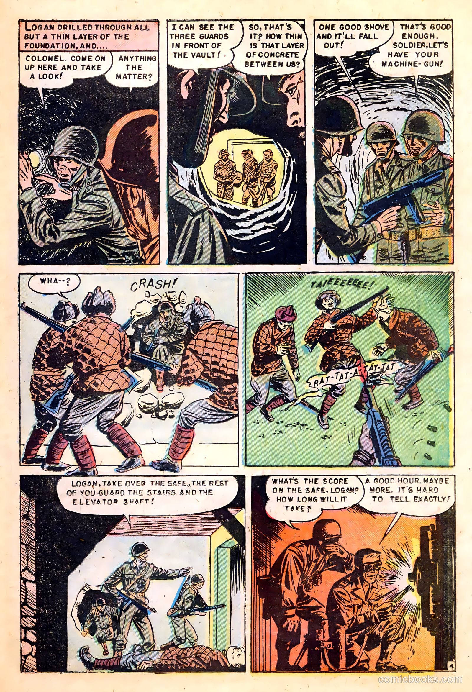 U.S. Paratroops #2 (1952) — page 23 of 36
