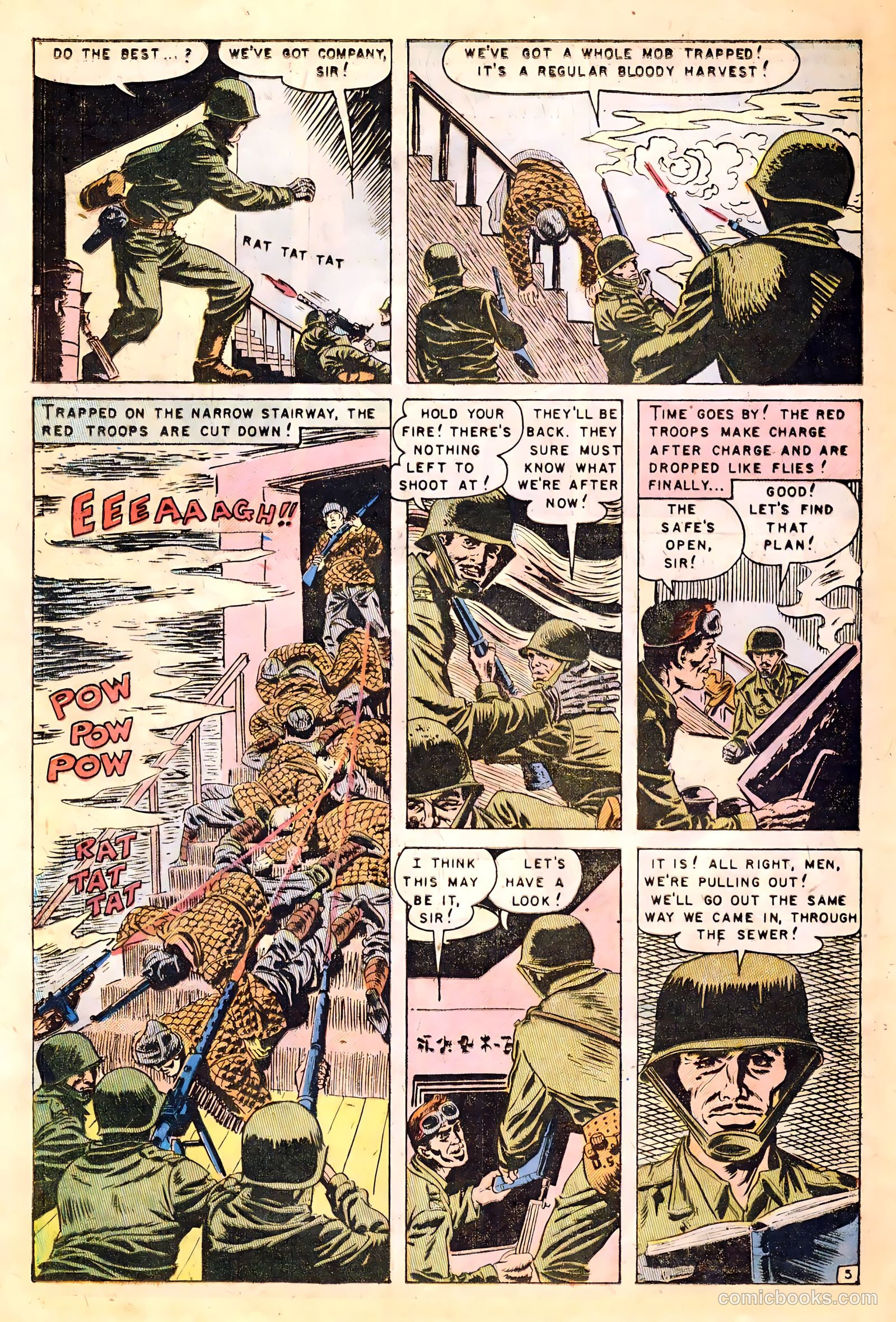 U.S. Paratroops #2 (1952) — page 24 of 36