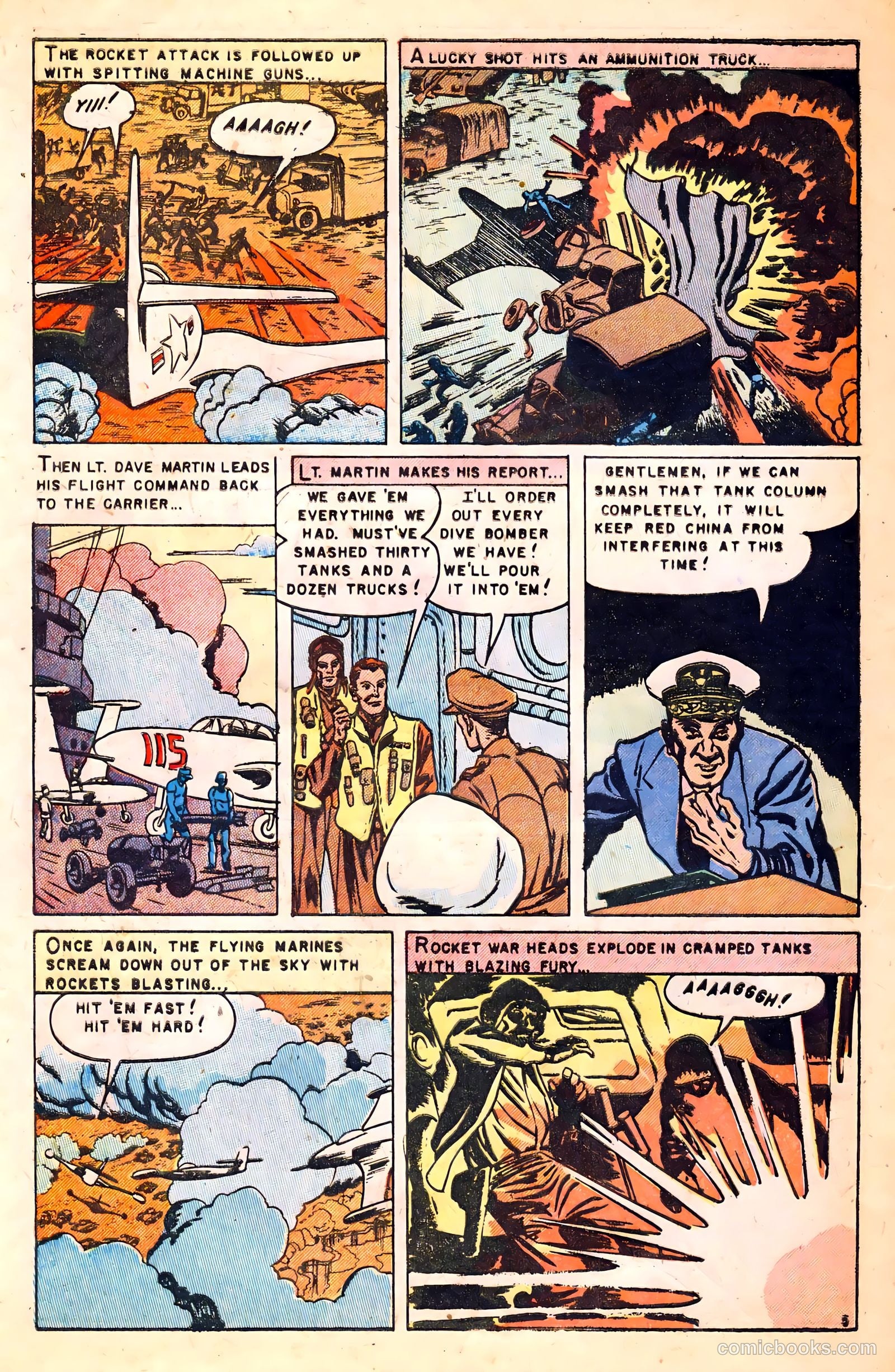 U.S. Paratroops #2 (1952) — page 32 of 36