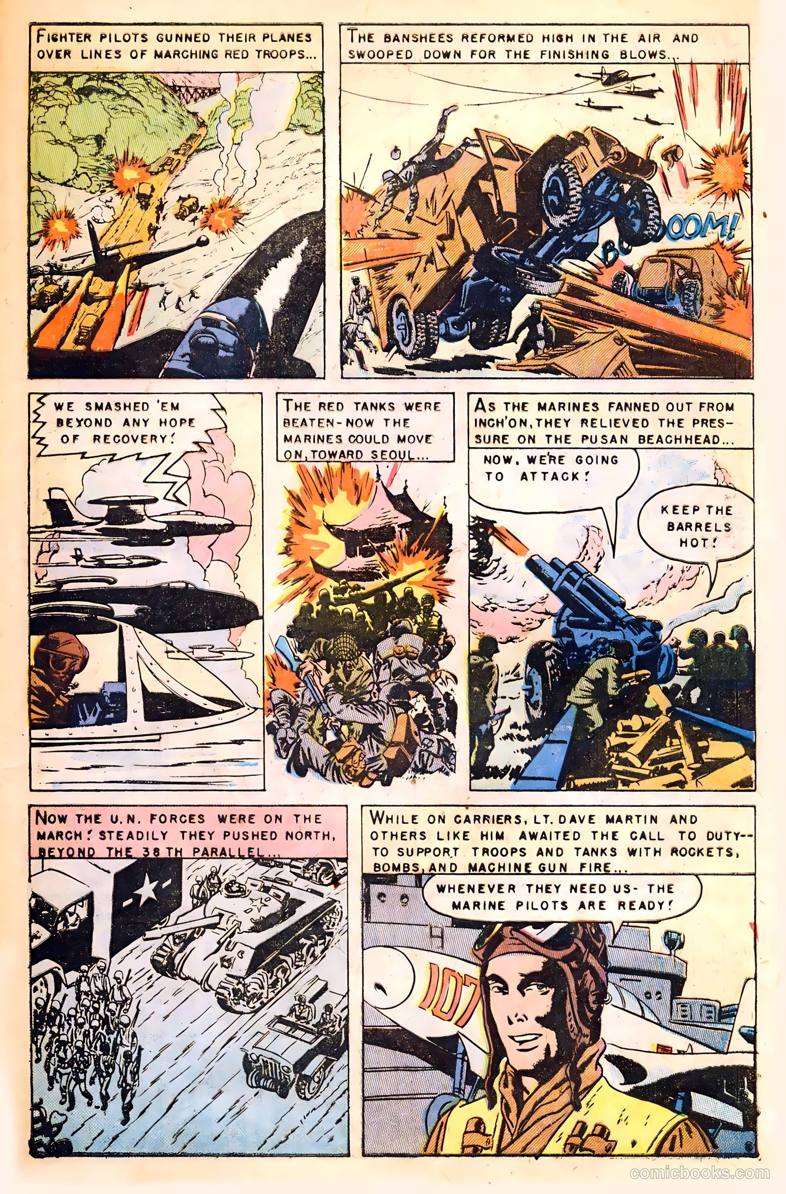 U.S. Paratroops #2 (1952) — page 33 of 36
