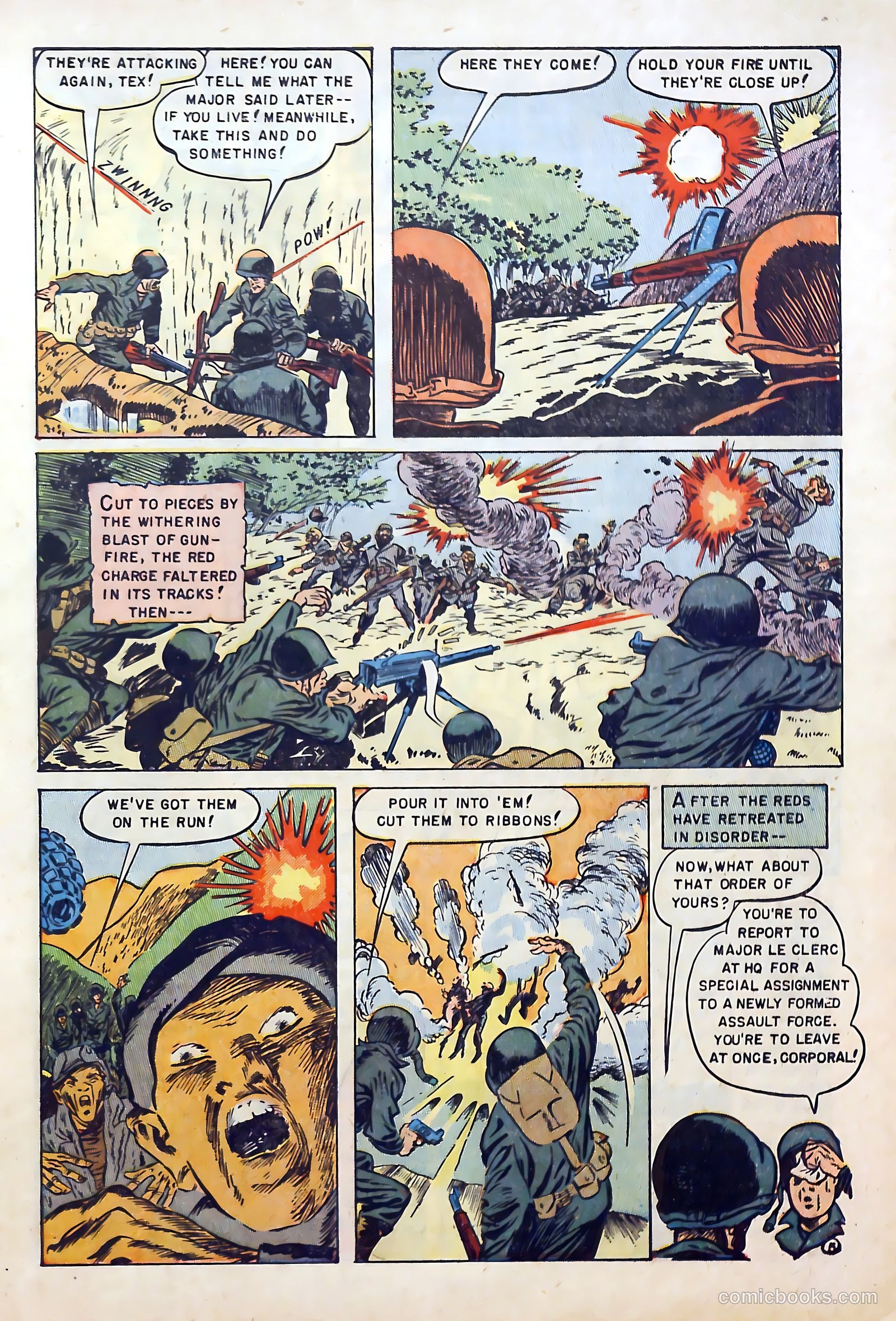 U.S. Paratroops #3 (1952) — page 7 of 36