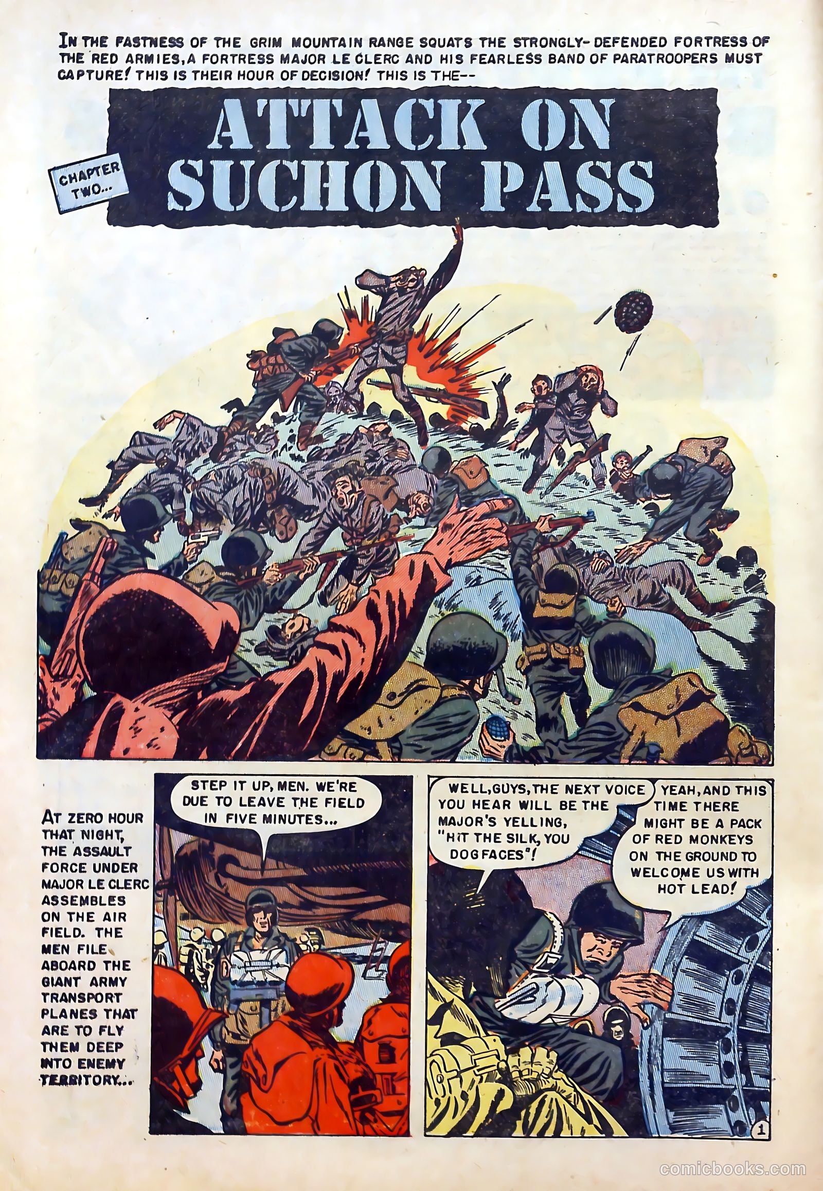 U.S. Paratroops #3 (1952) — page 10 of 36