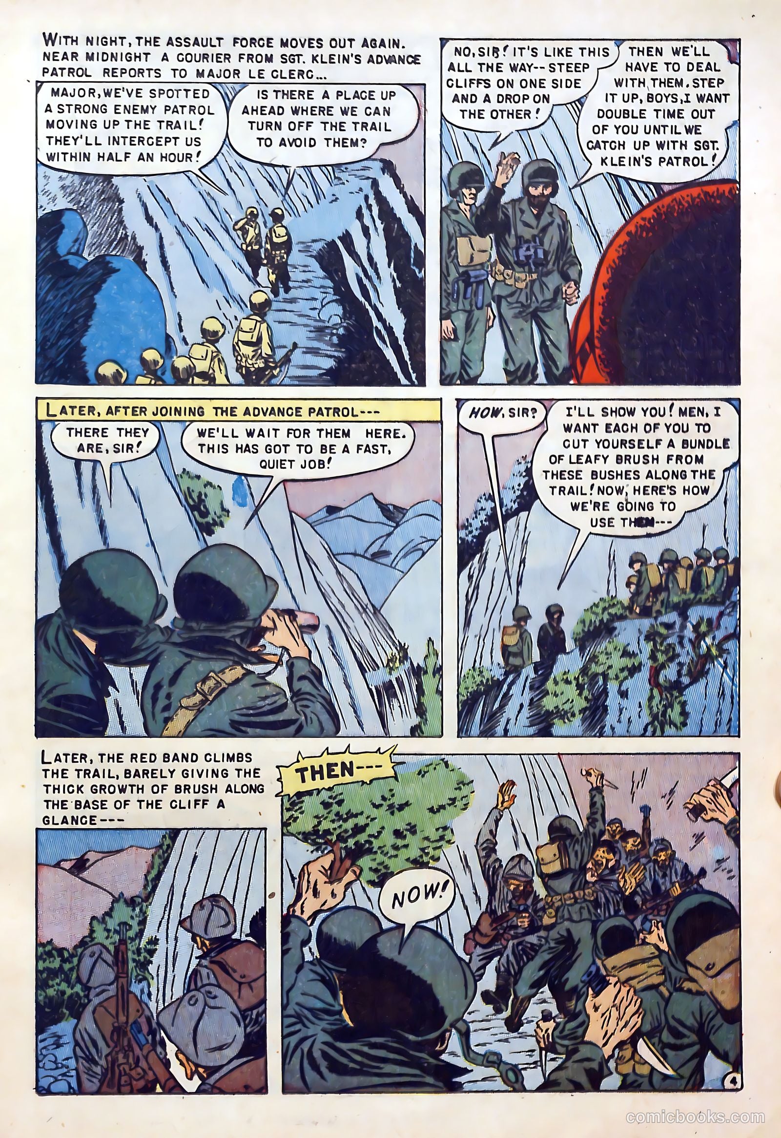 U.S. Paratroops #3 (1952) — page 13 of 36
