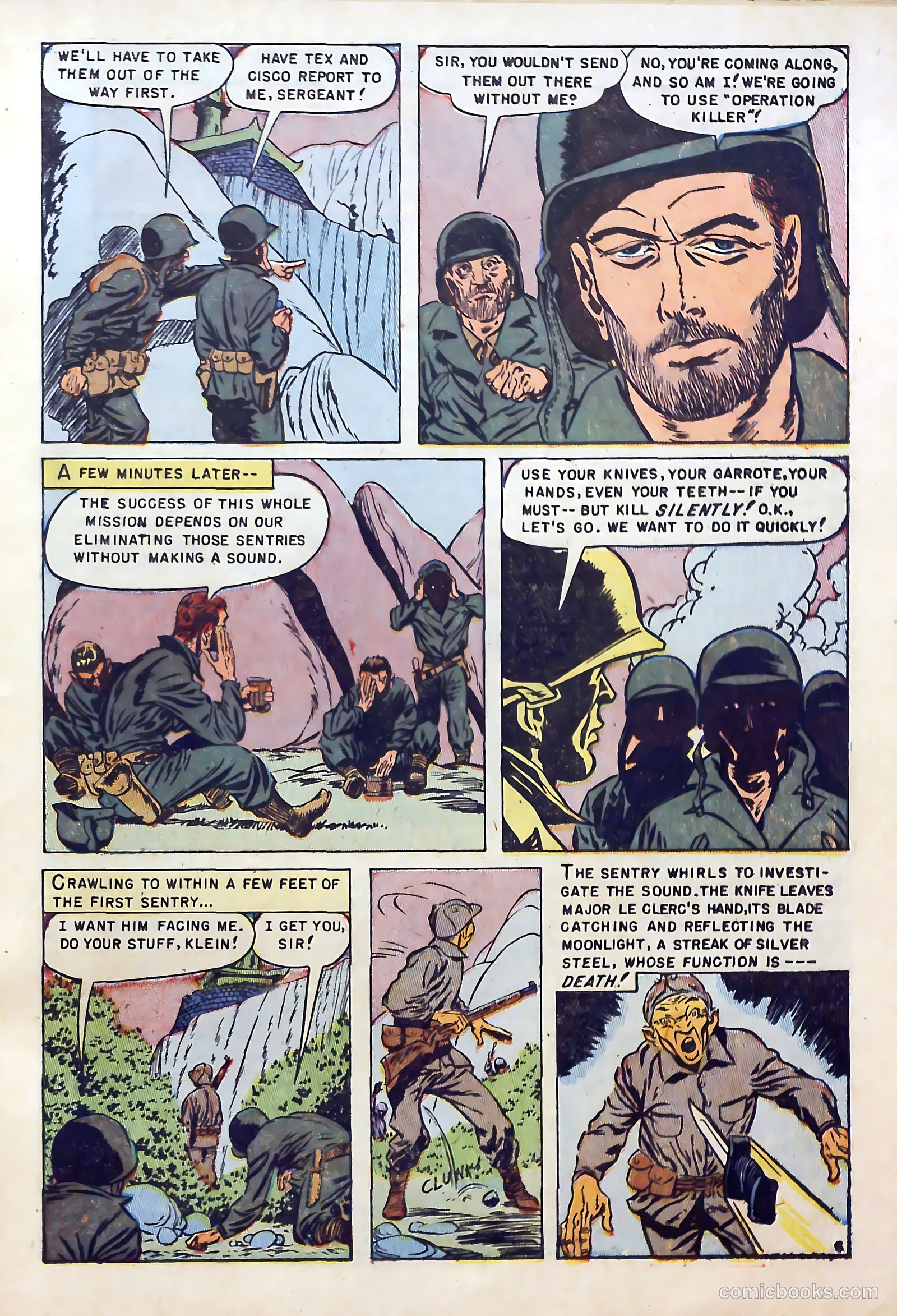 U.S. Paratroops #3 (1952) — page 15 of 36