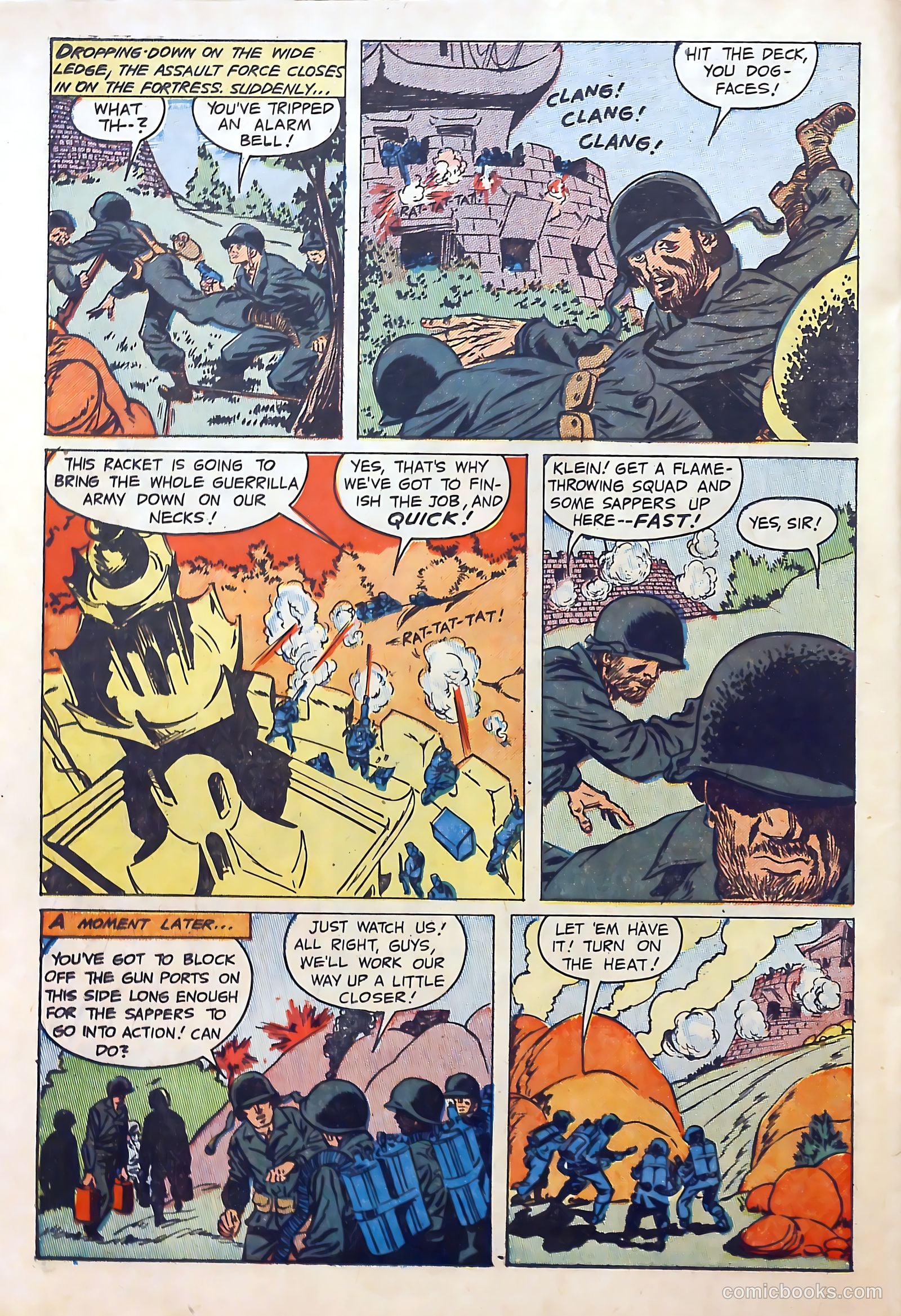 U.S. Paratroops #3 (1952) — page 22 of 36