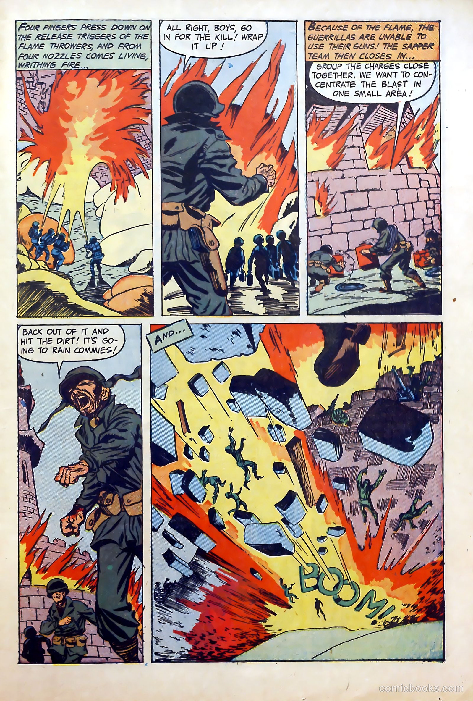 U.S. Paratroops #3 (1952) — page 23 of 36