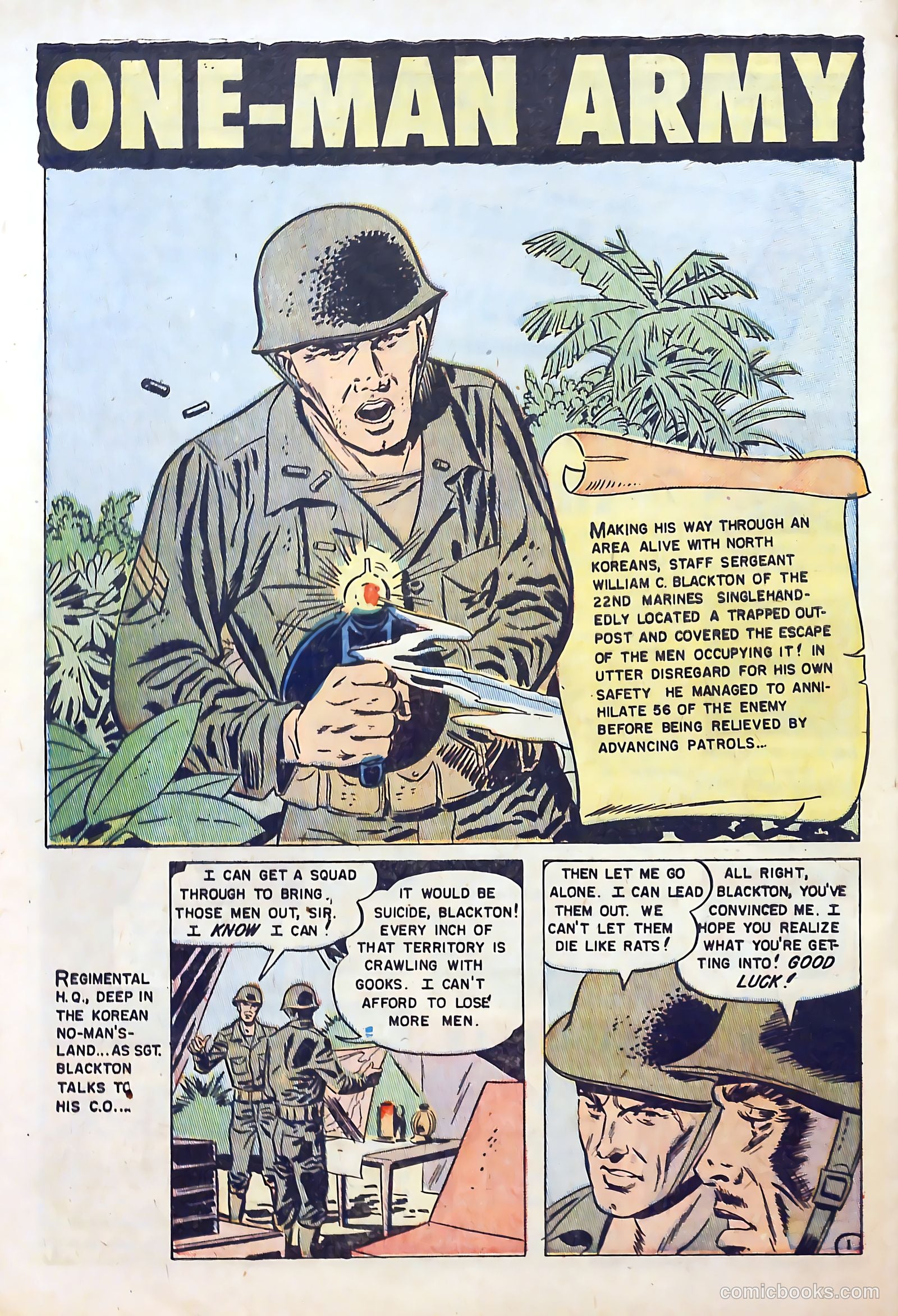 U.S. Paratroops #3 (1952) — page 28 of 36