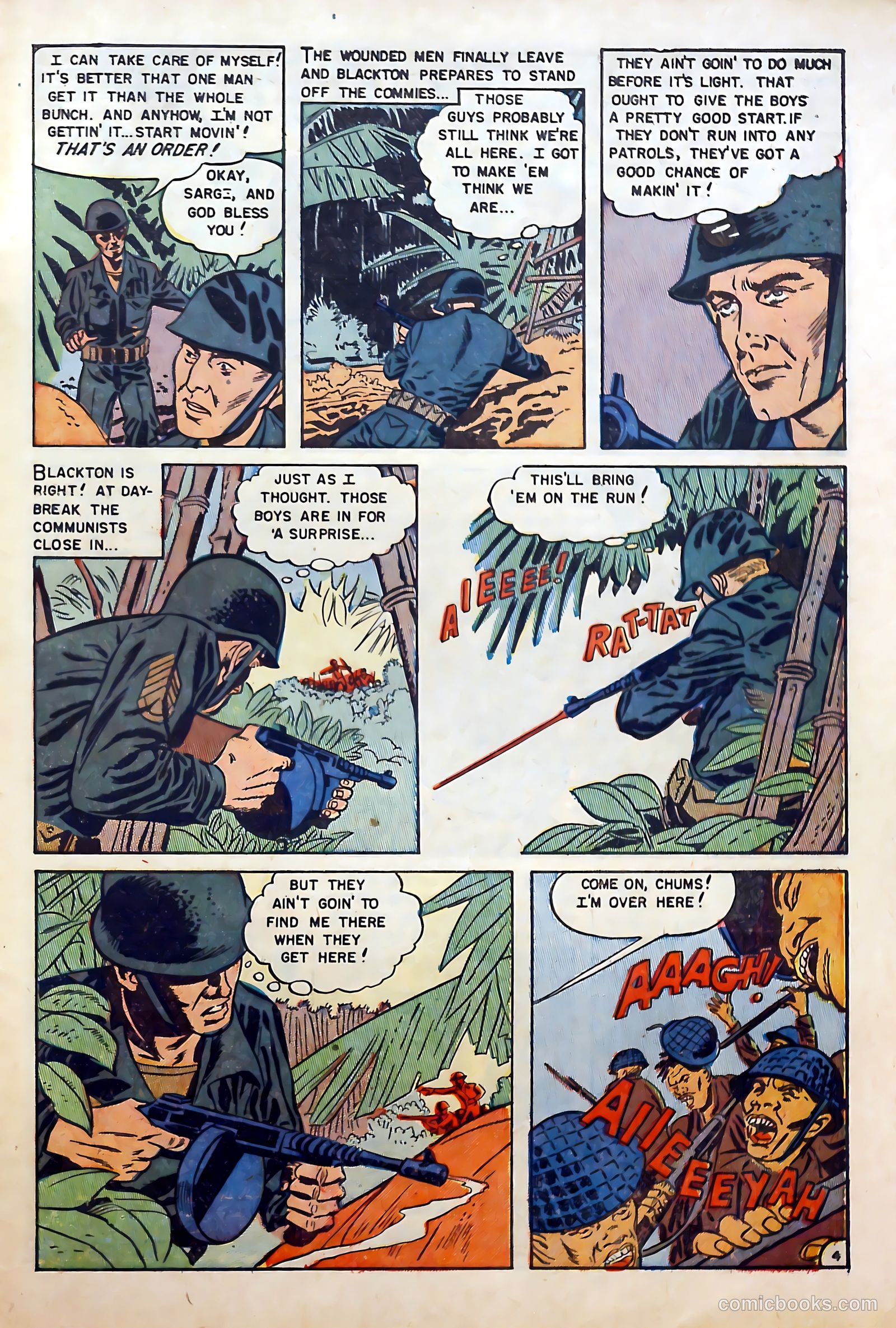 U.S. Paratroops #3 (1952) — page 31 of 36