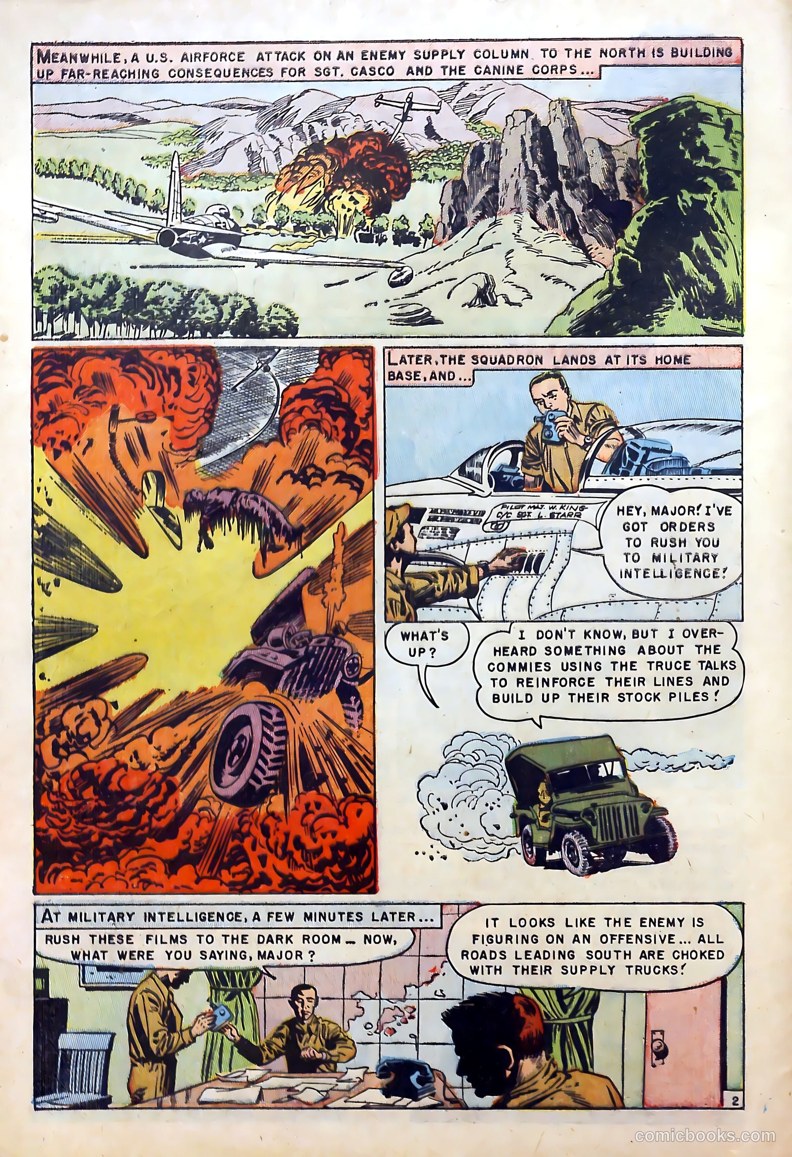 U.S. Paratroops #4 (1952) — page 4 of 36