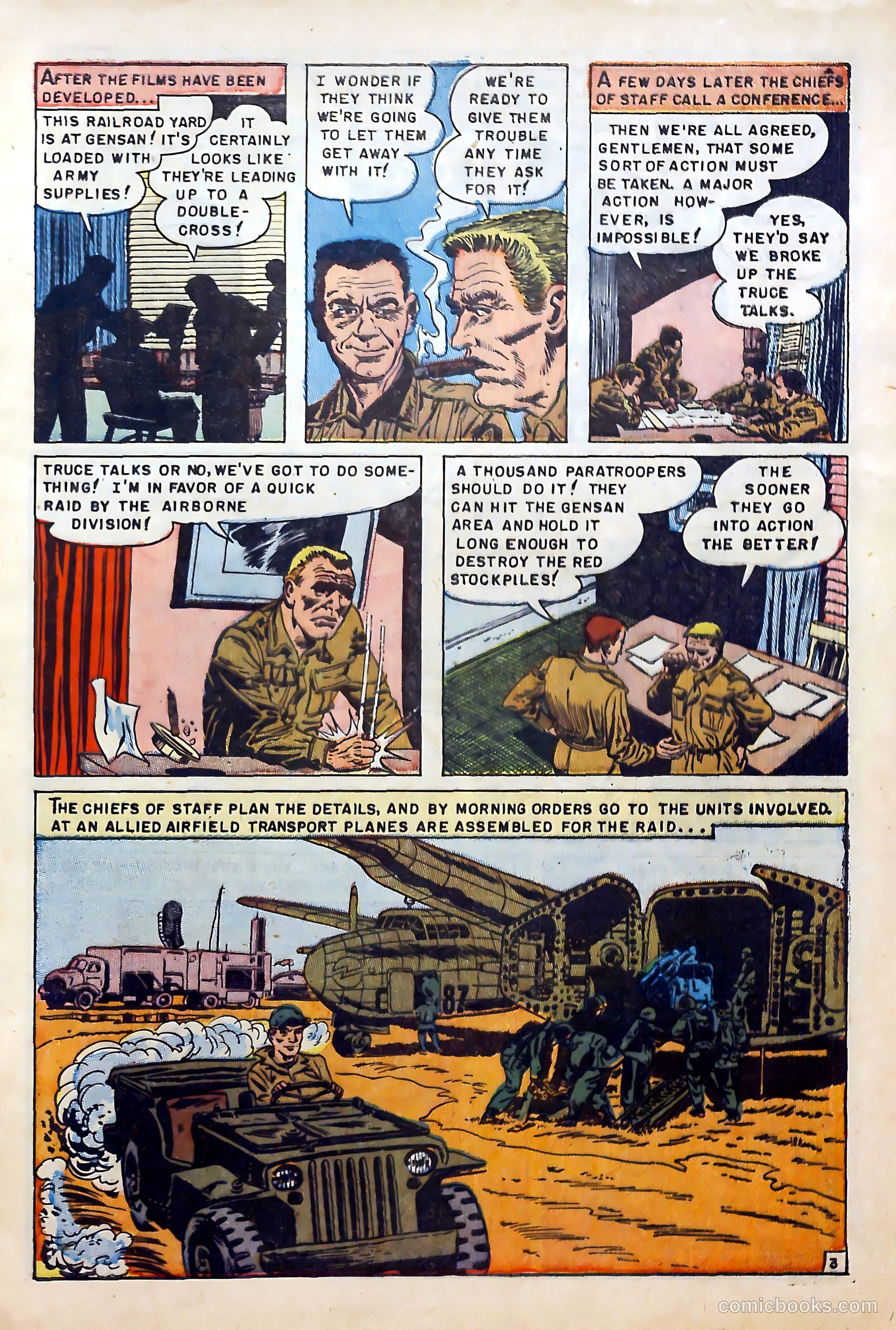 U.S. Paratroops #4 (1952) — page 5 of 36